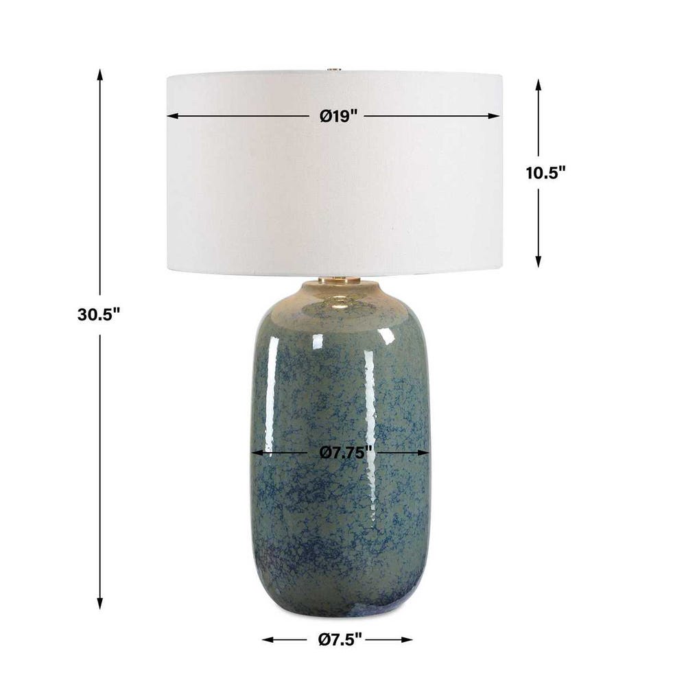 Uttermost Caliendo Blue & Sage Table Lamp