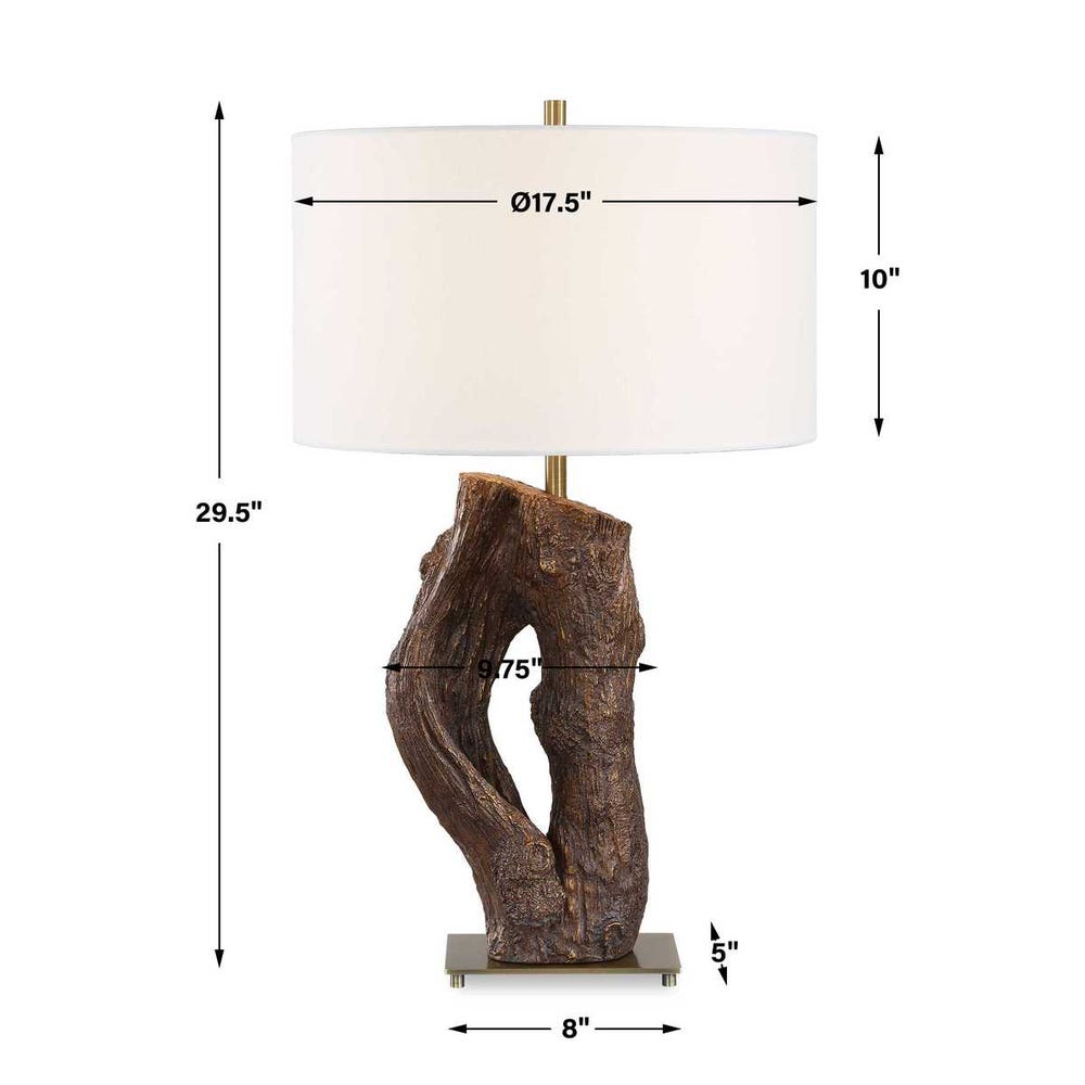 Uttermost Namath Wood Table Lamp