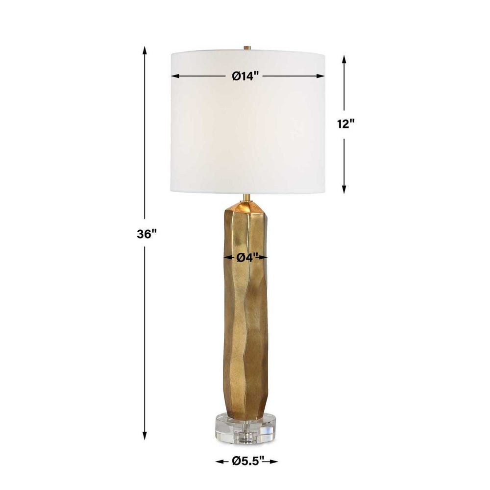 Uttermost Octavio Gold Table Lamp