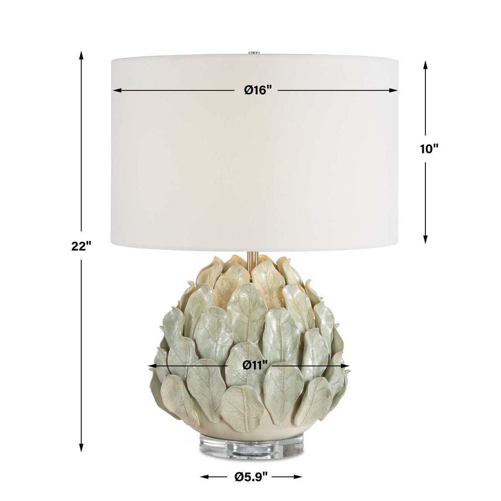 Uttermost Levlyn Pale Green Table Lamp