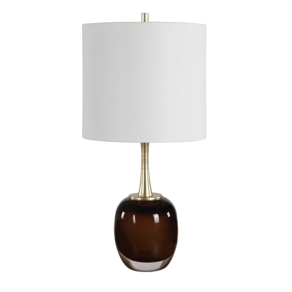 Uttermost Vannett Dark Amber Table Lamp