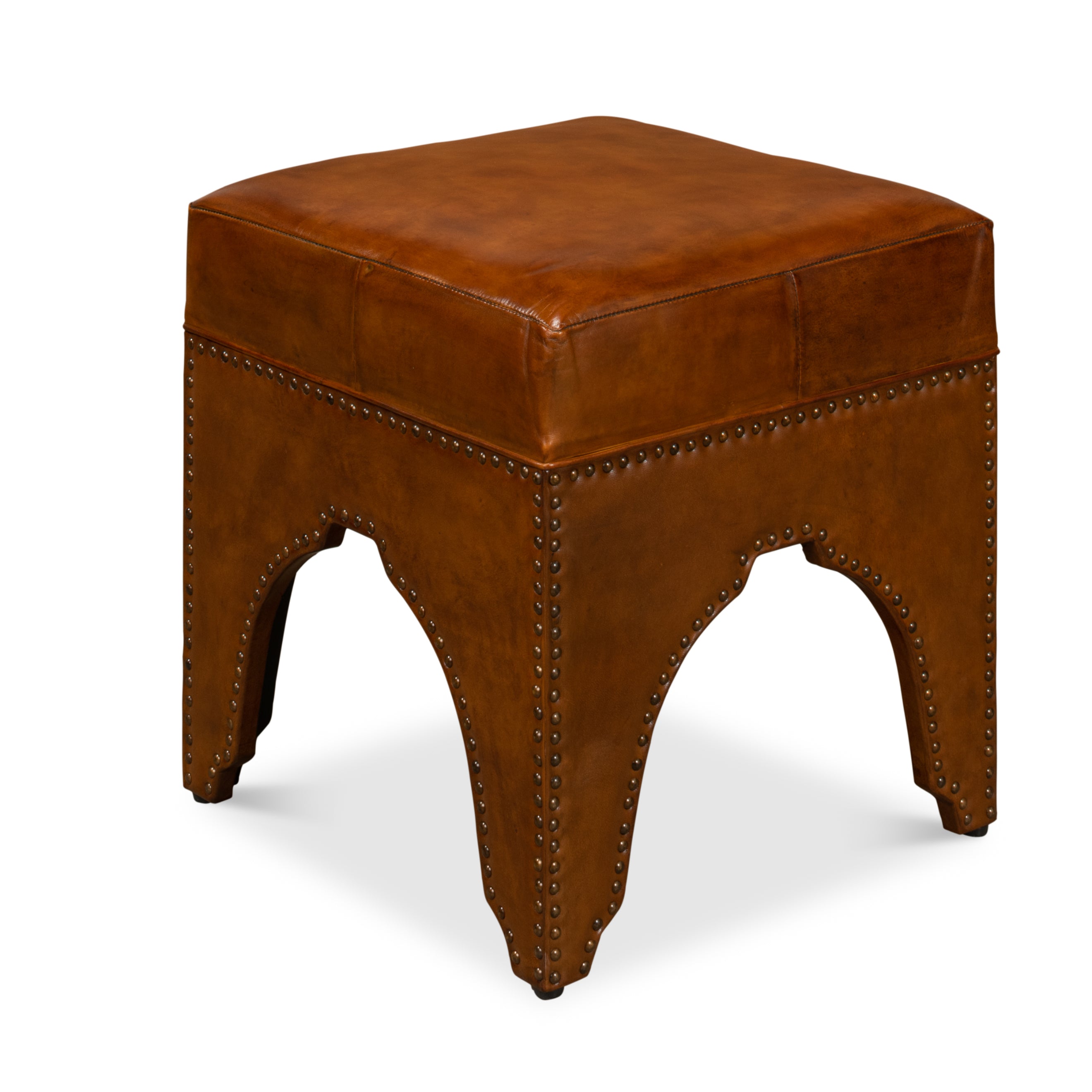 Giuseppe Footstool - Light Brown