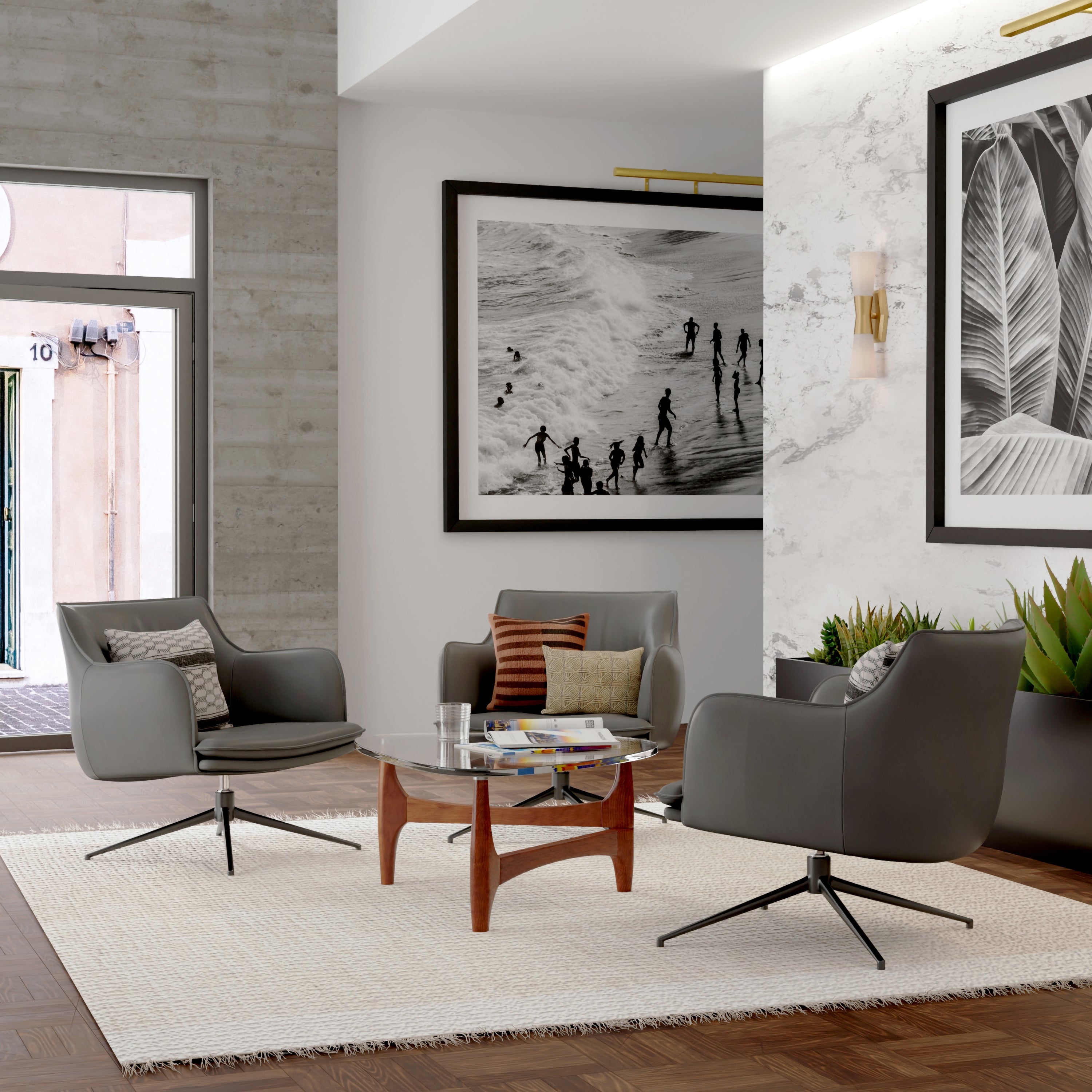 Ronja Swivel Lounge Chair