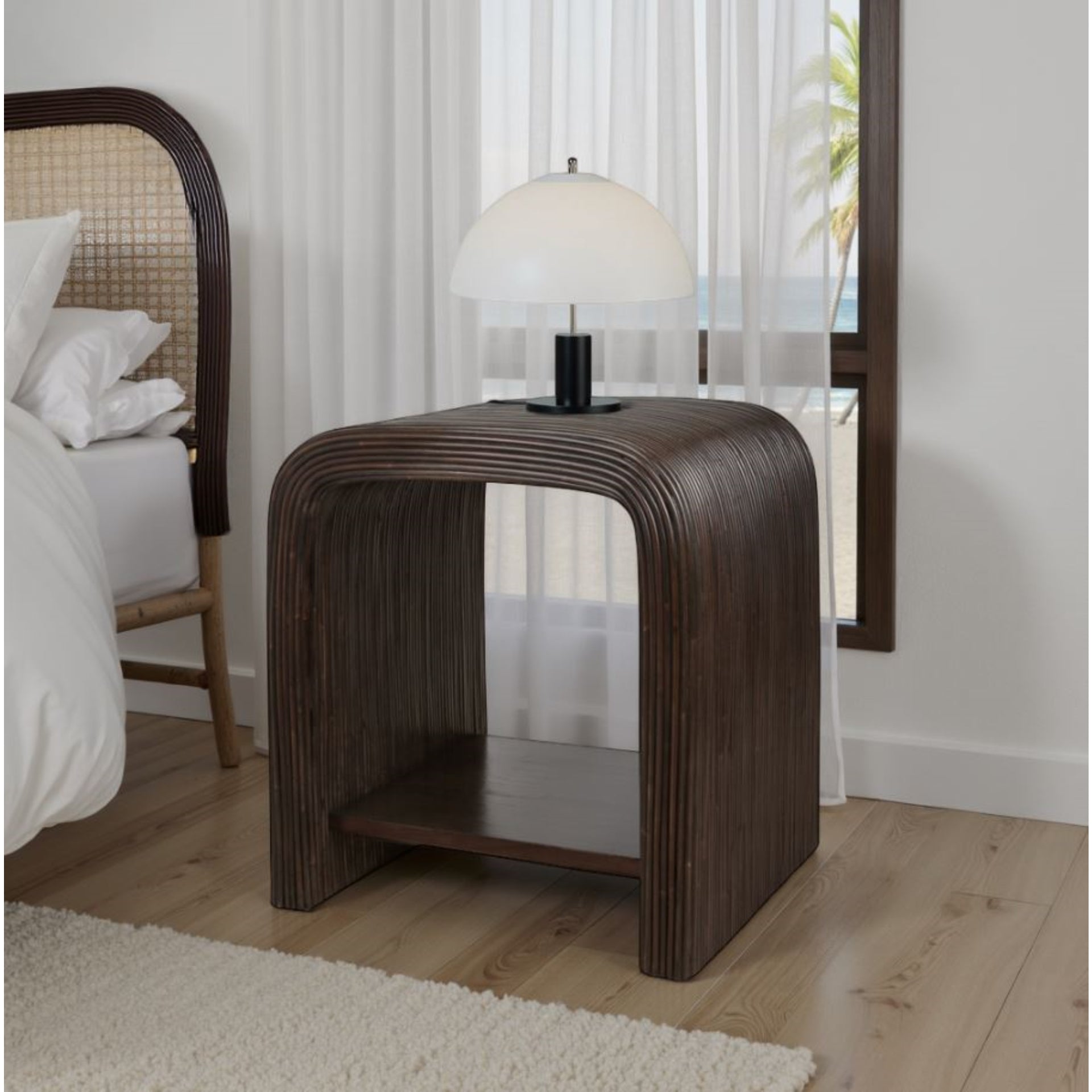 Kyran Rattan End Table