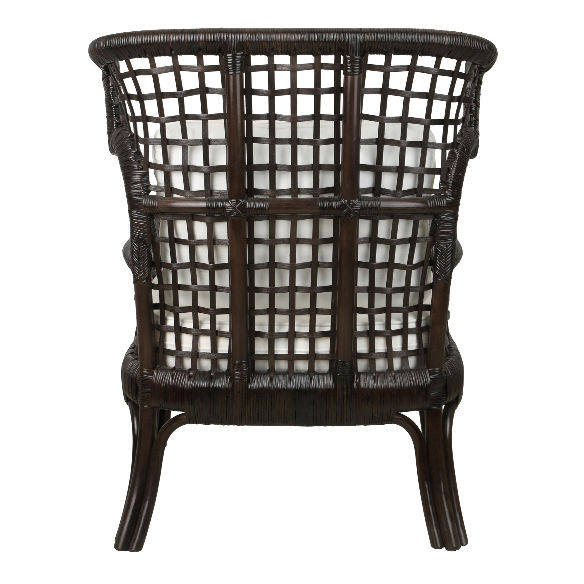 Zelma Rattan Accent Arm Chair