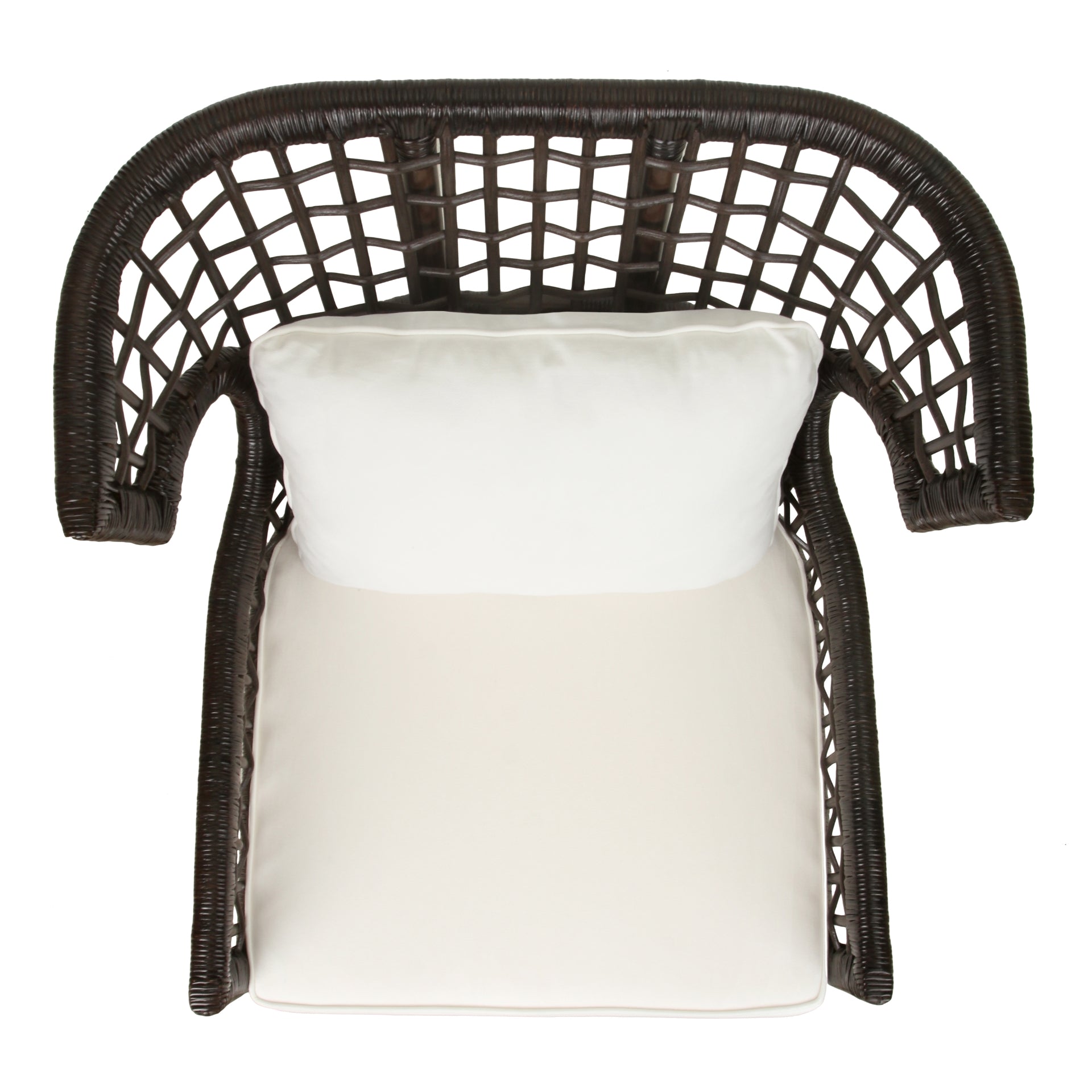Zelma Rattan Accent Arm Chair
