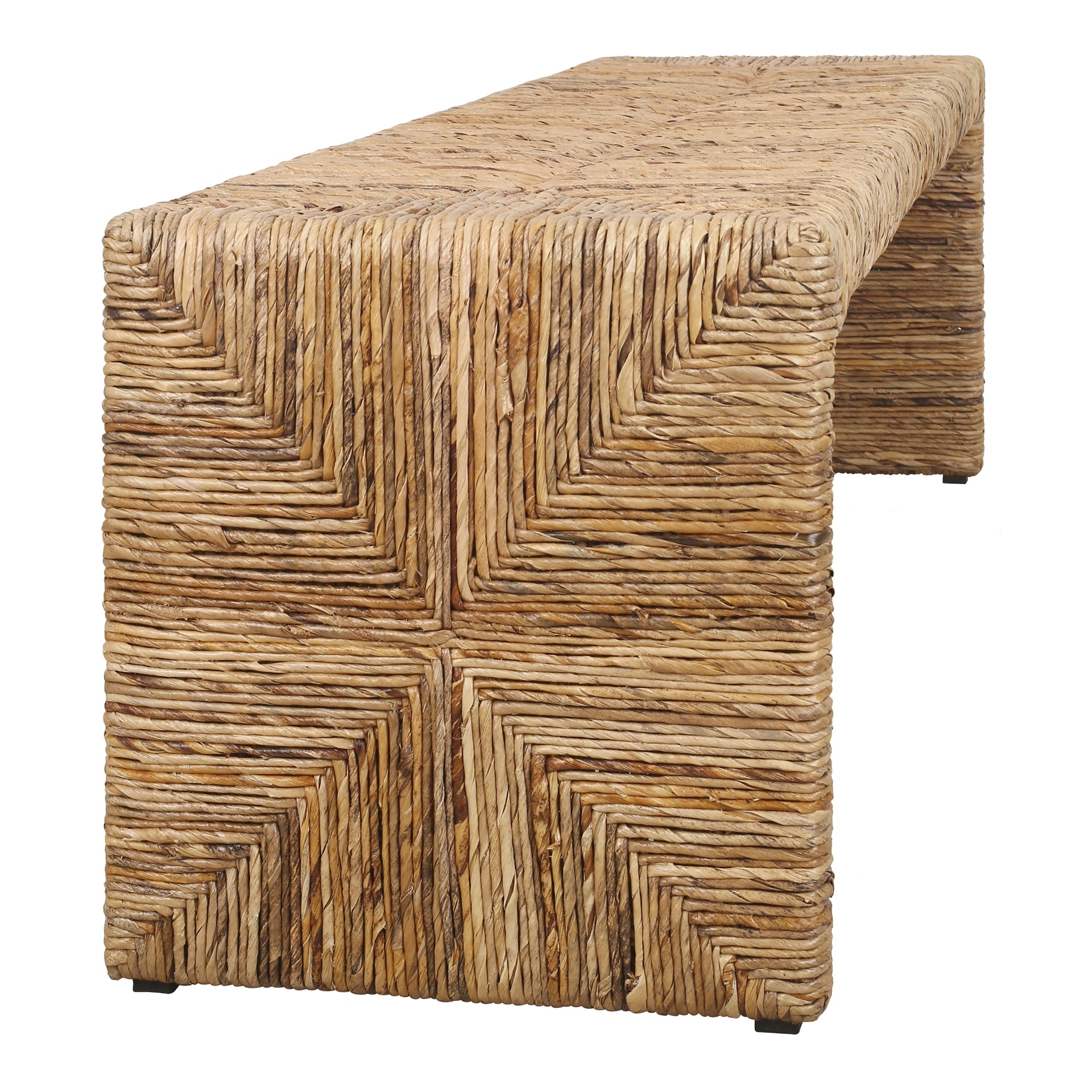 Kanza Abaca Bench - Natural