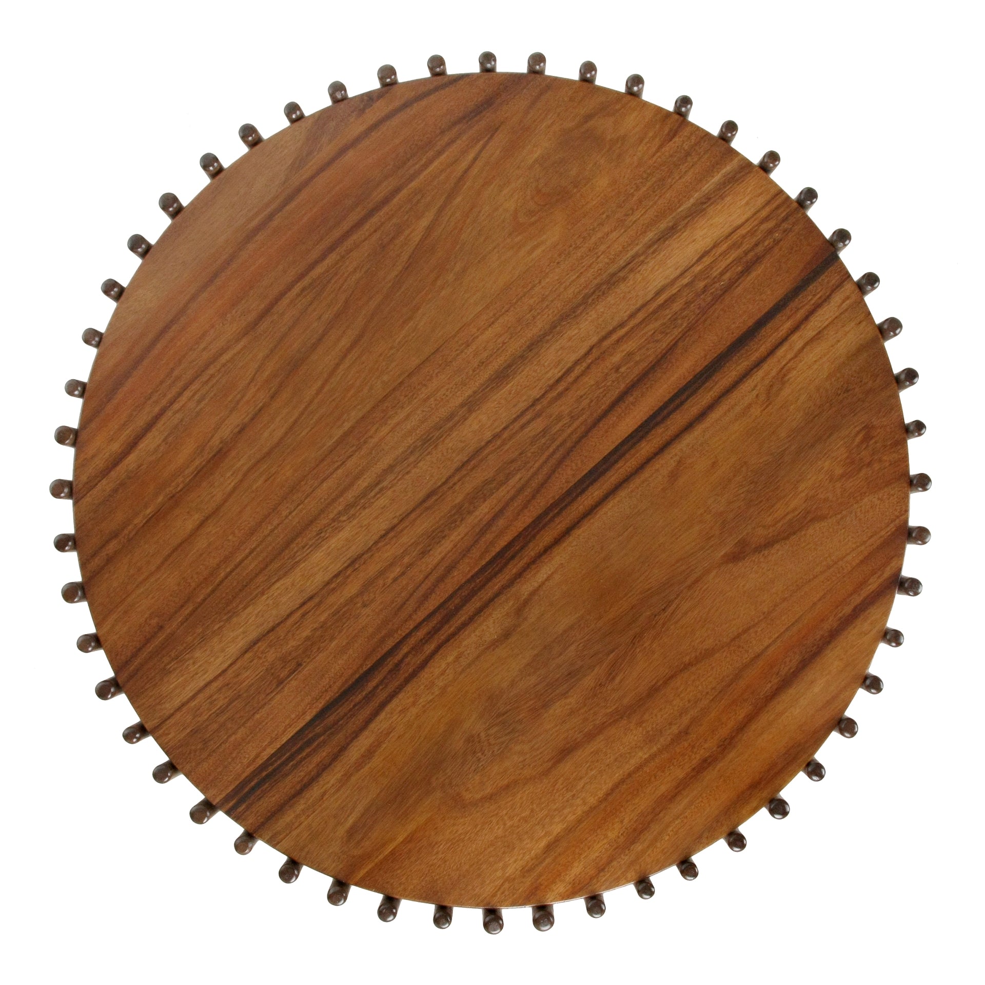 Sona Rattan Coffee Table with Wood Top - Cane Brown