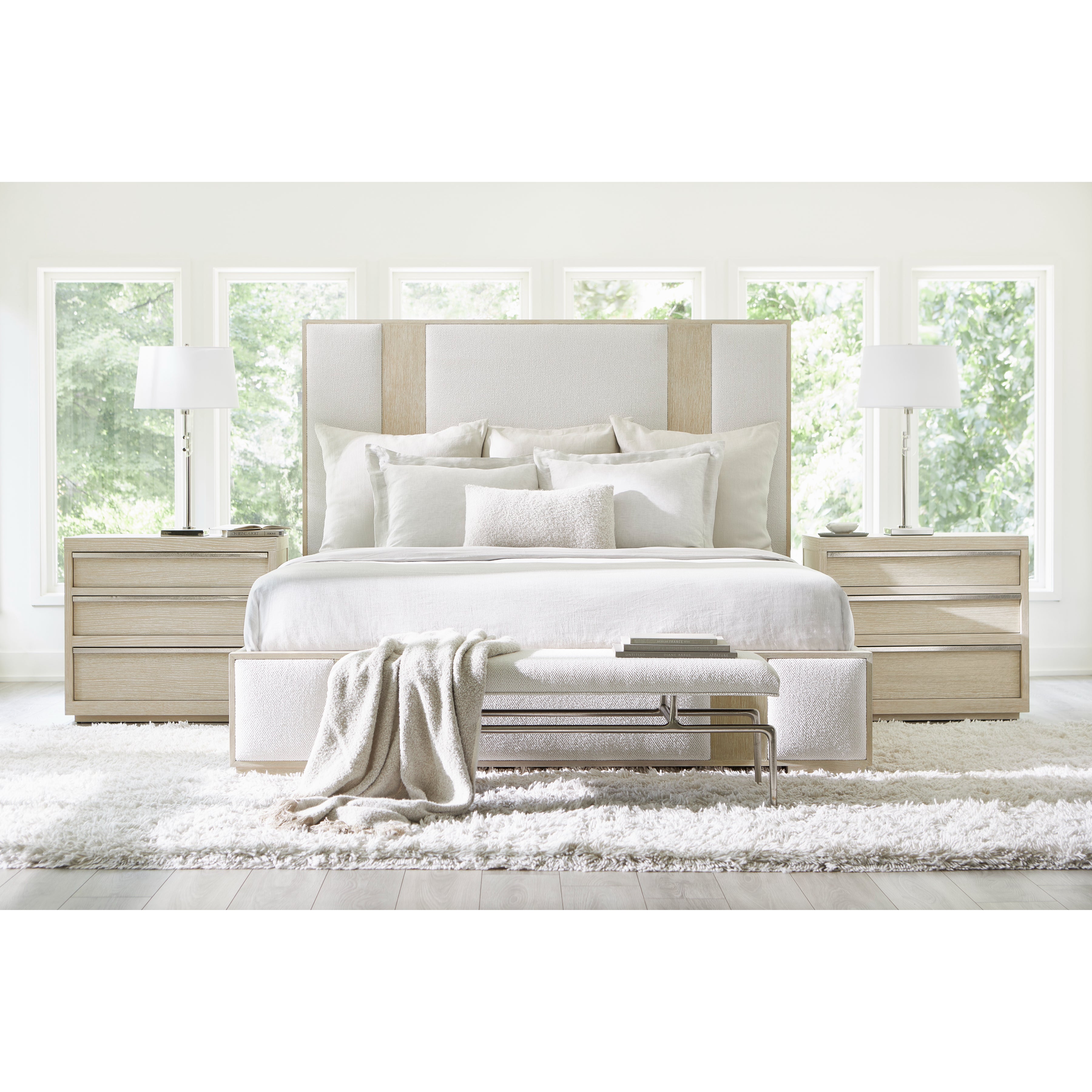 Solaria 3-Drawer Nightstand by Bernhardt