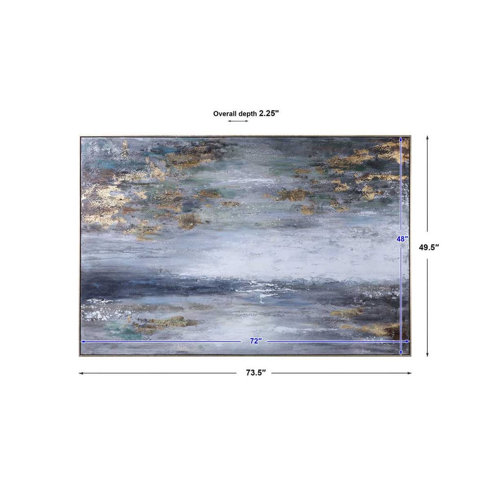 Uttermost Dawn To Dusk Hand Painted Art