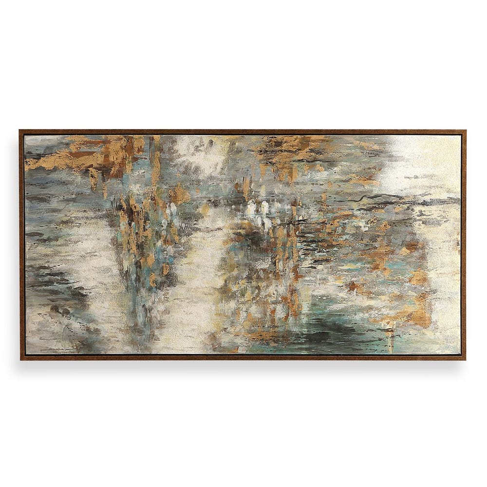 Uttermost Behind The Falls Abstract Art