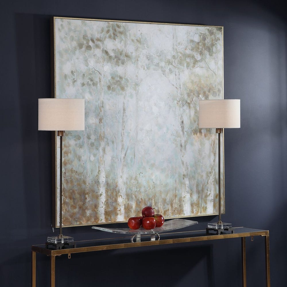 Uttermost Cotton Woods Hand Painted Canvas