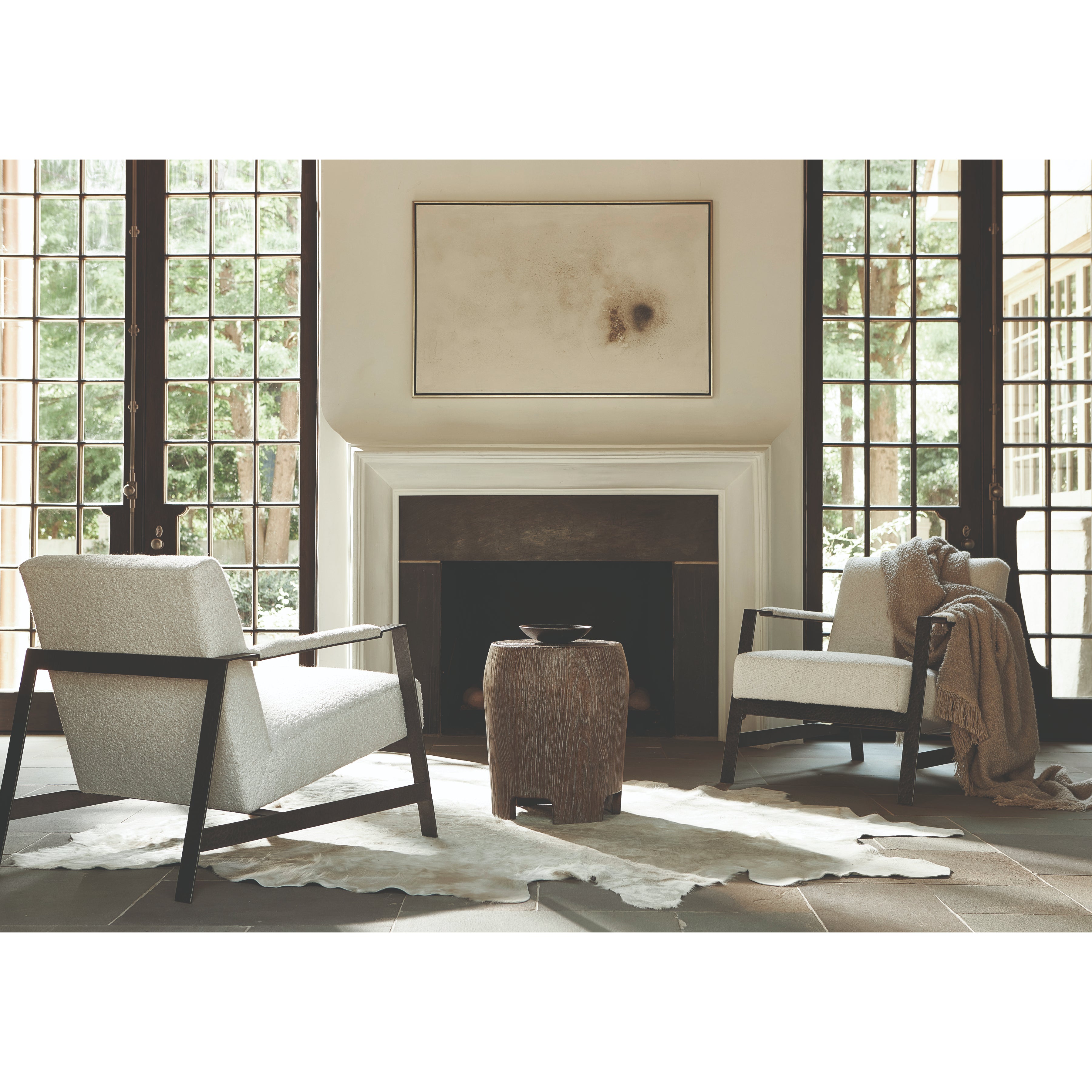 Casa Paros Drum Shape Accent Table by Bernhardt