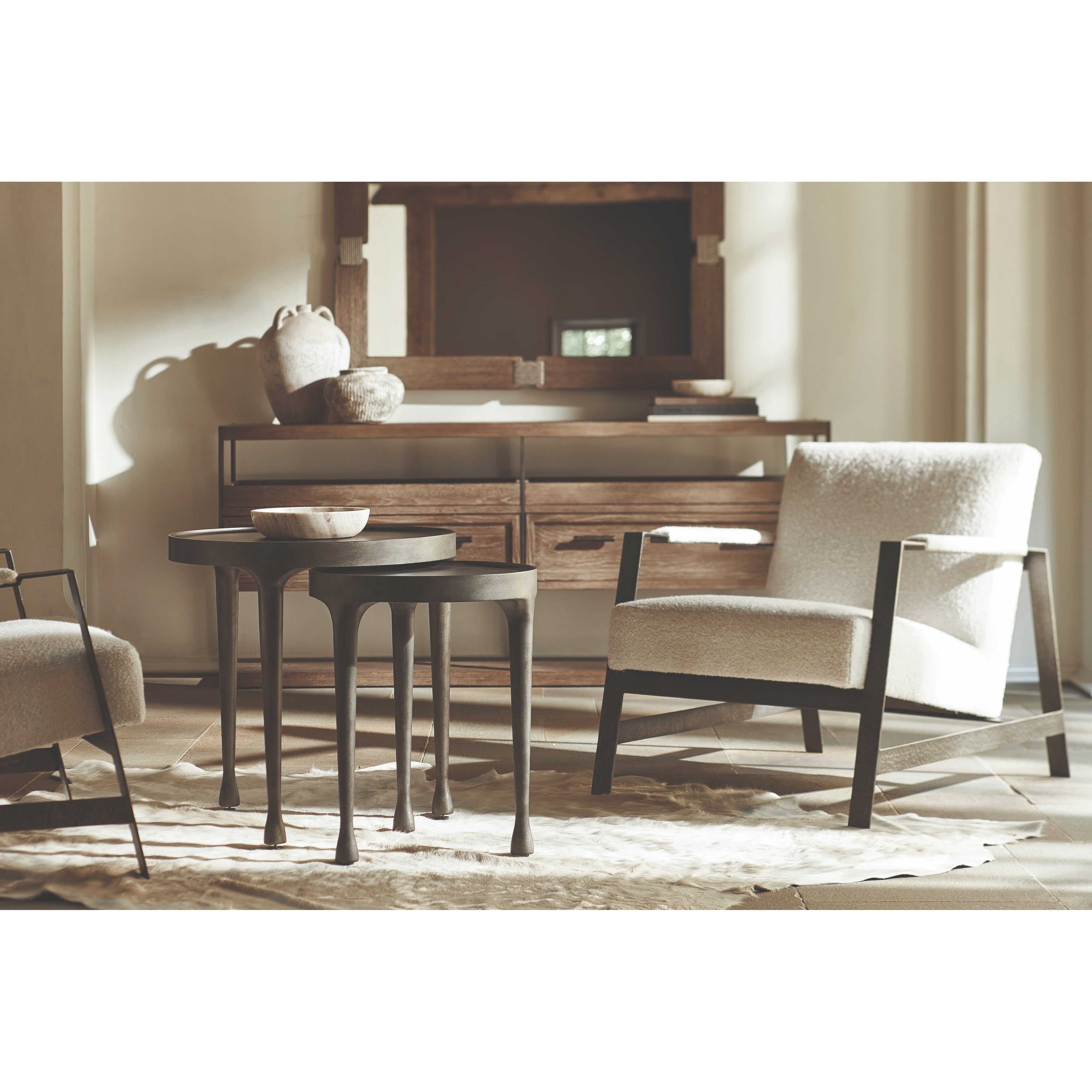 Casa Paros Basin Top Accent Table by Bernhardt