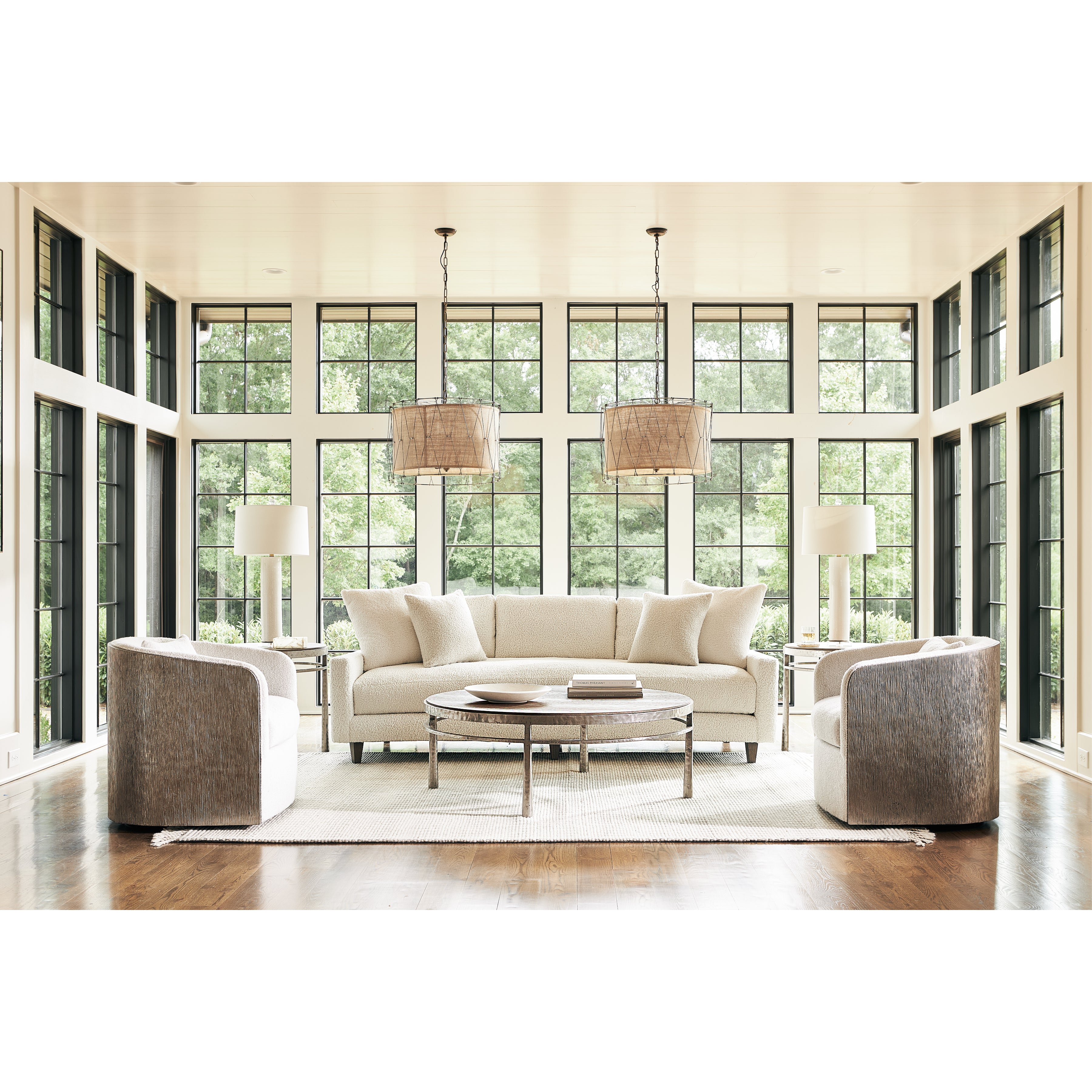 Aventura Round Side Table by Bernhardt