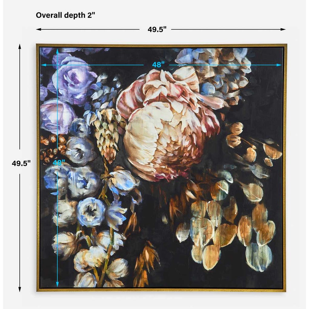 Uttermost Natural Wonder Framed Floral Art
