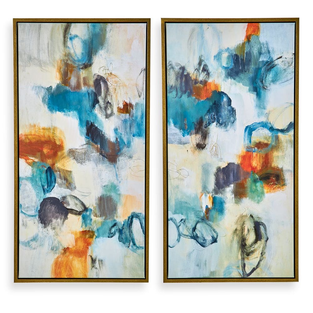 Uttermost Casual Moments Framed Abstract Art - Set of 2