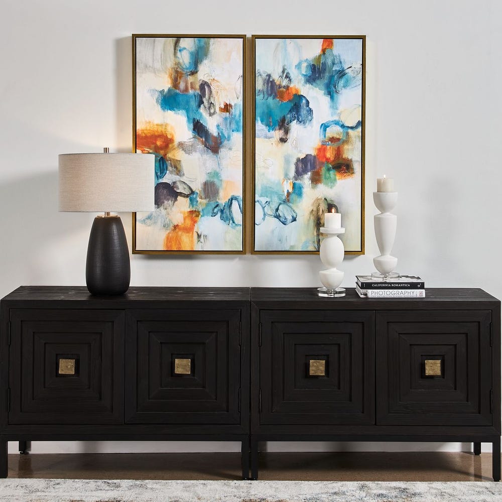 Uttermost Casual Moments Framed Abstract Art - Set of 2