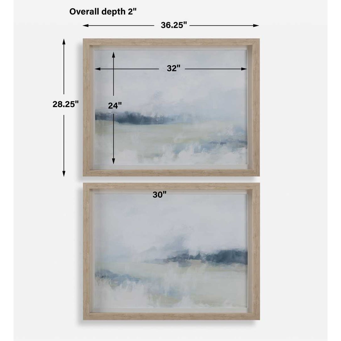 Uttermost Breezy Vista Framed Prints - Set of 2