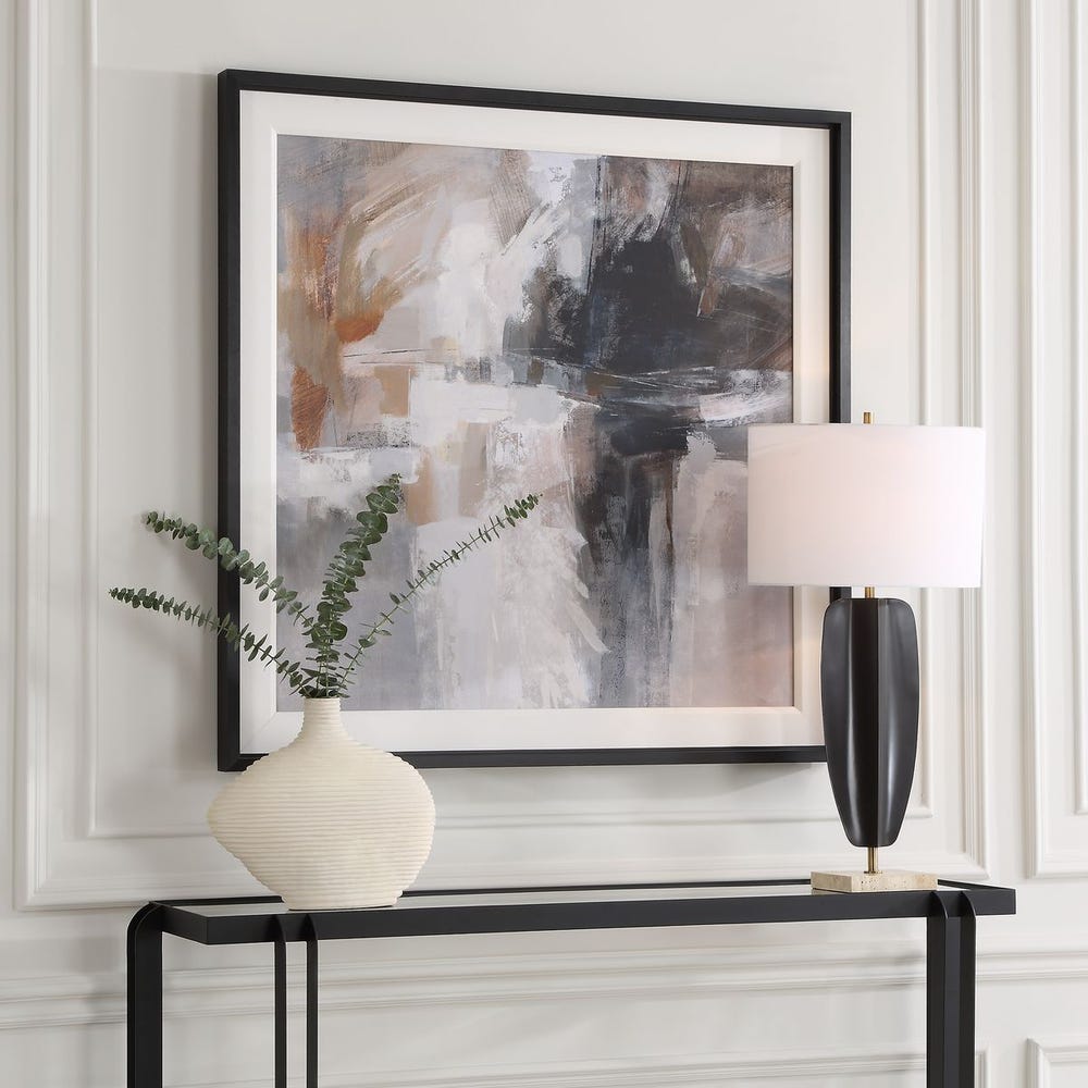 Uttermost Wings Neutral Abstract Framed Print