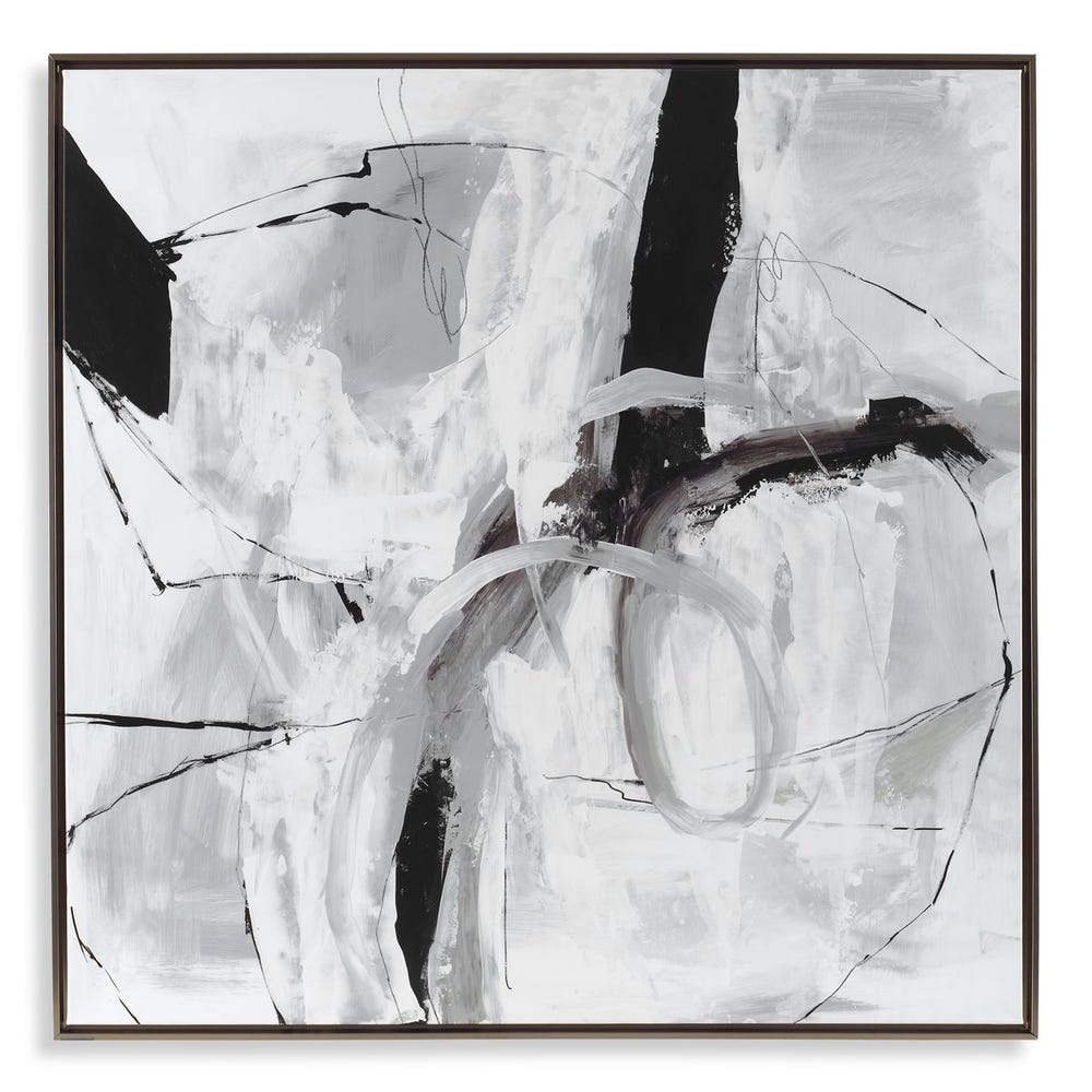 Uttermost Looping Eternity Framed Abstract Art