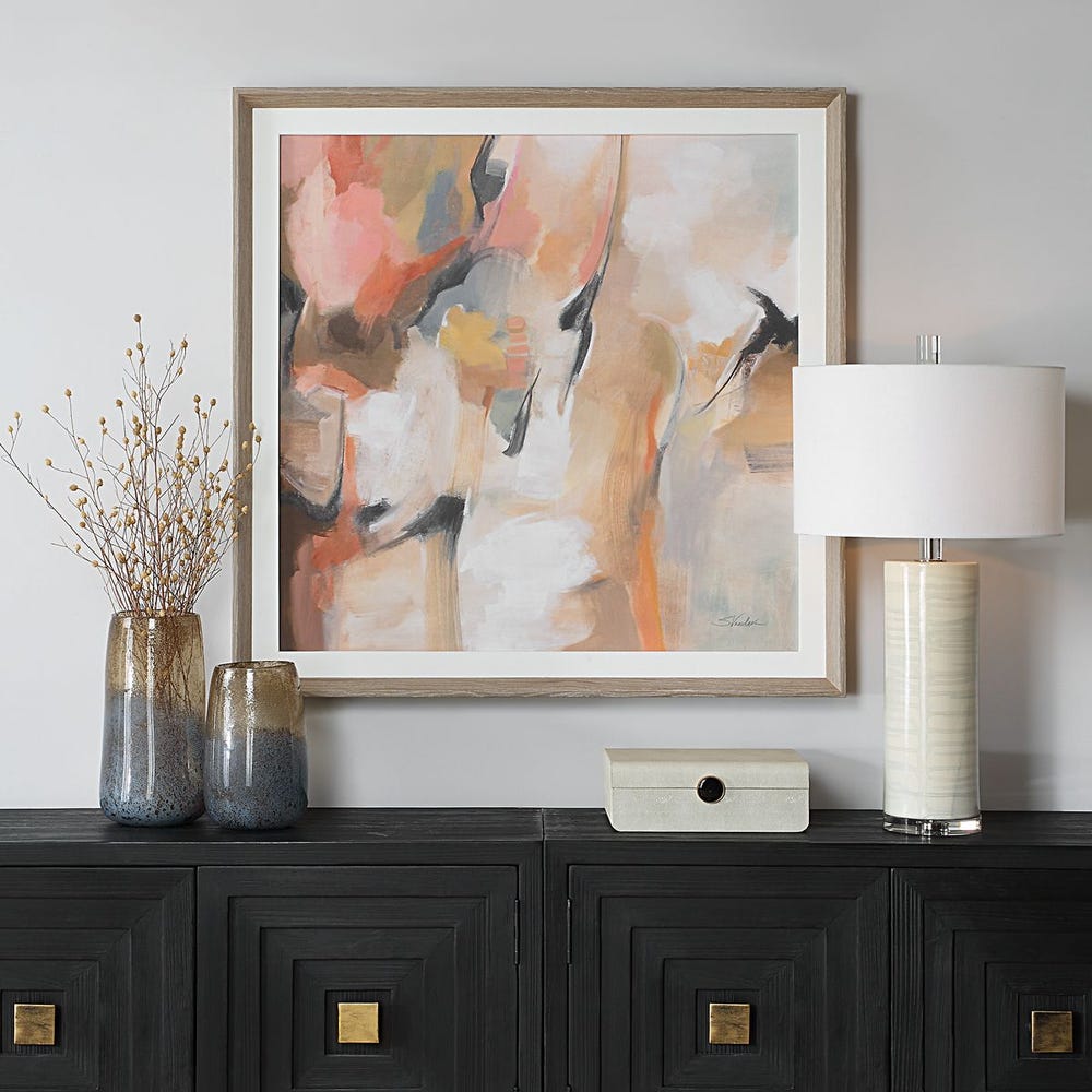 Uttermost Uphill Framed Abstract Print