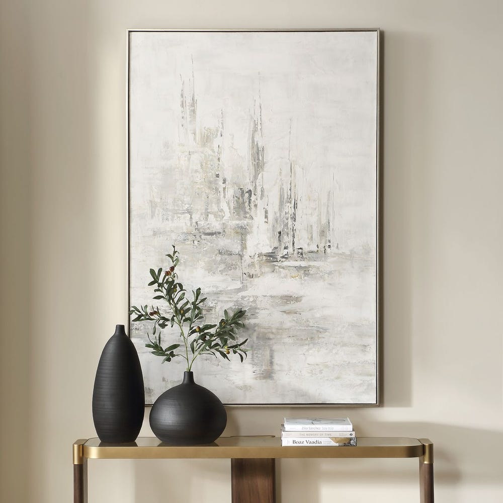 Uttermost Hours In Silence Abstract Art