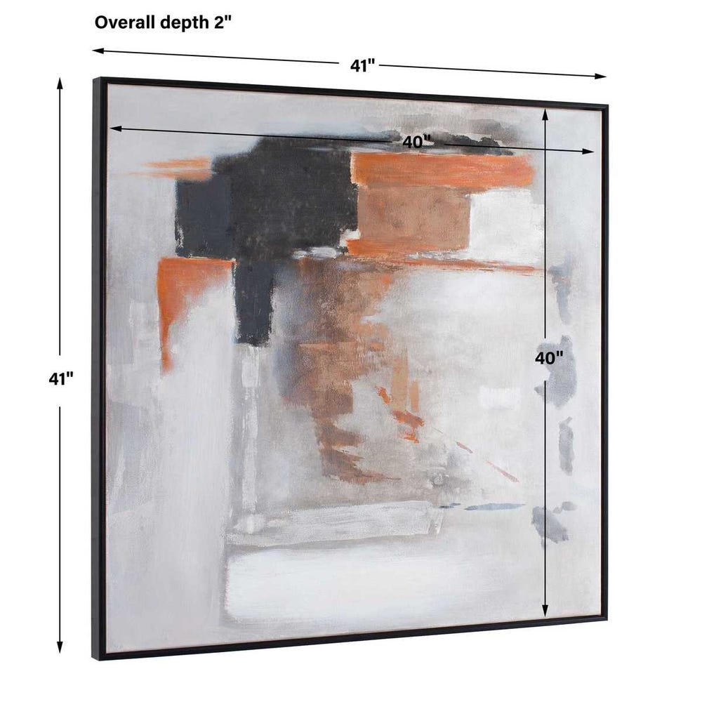 Uttermost Heat of The Moment Abstract Art