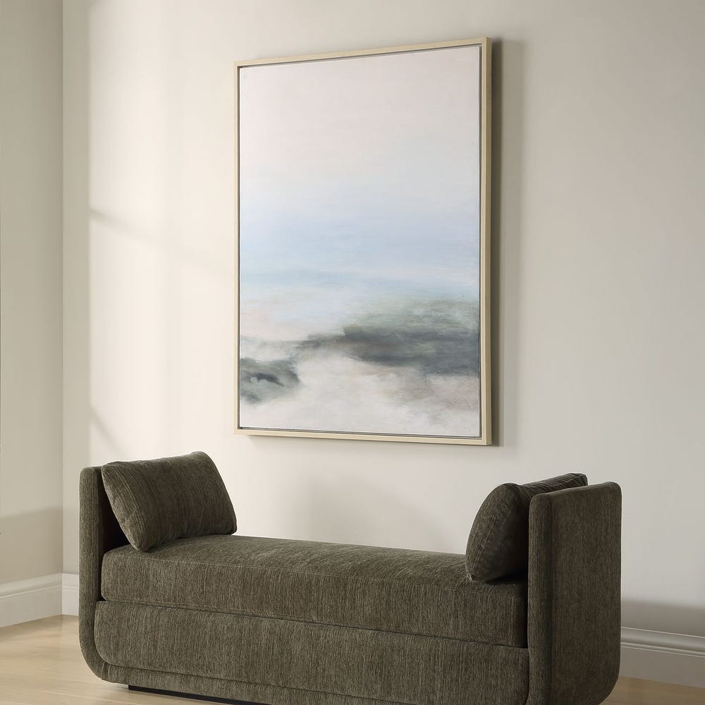 Uttermost Crossing Paths Coastal Landscape Painting