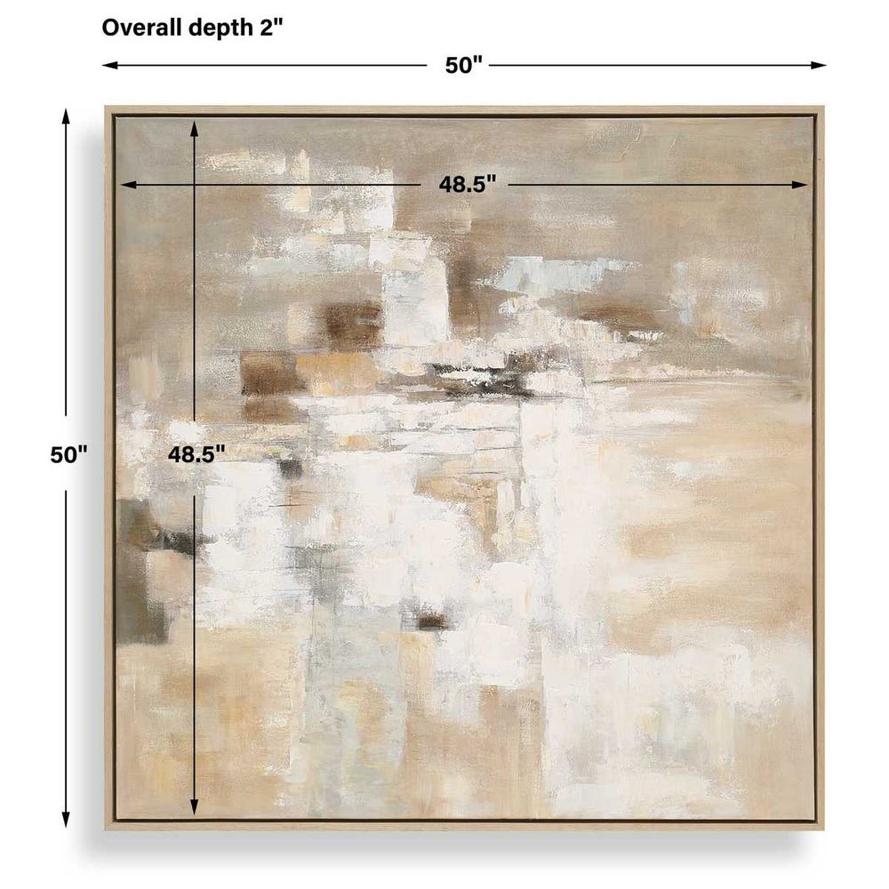 Uttermost Time to Time Hand Painted Abstract Art