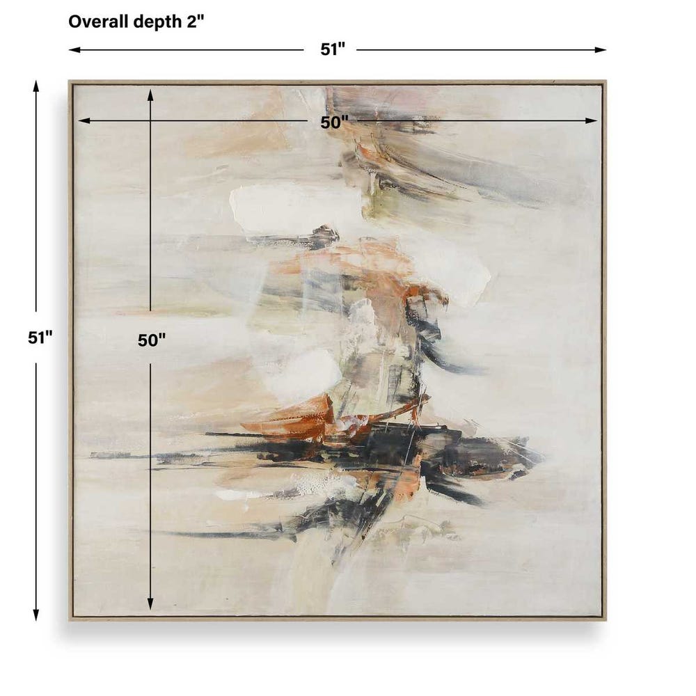Uttermost Outburst Hand Painted Modern Art