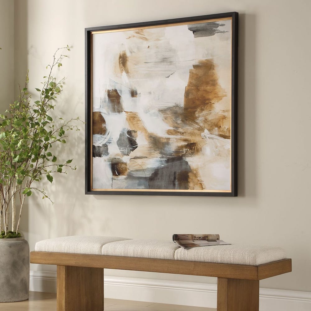 Uttermost Ancient Story Framed Abstract Print