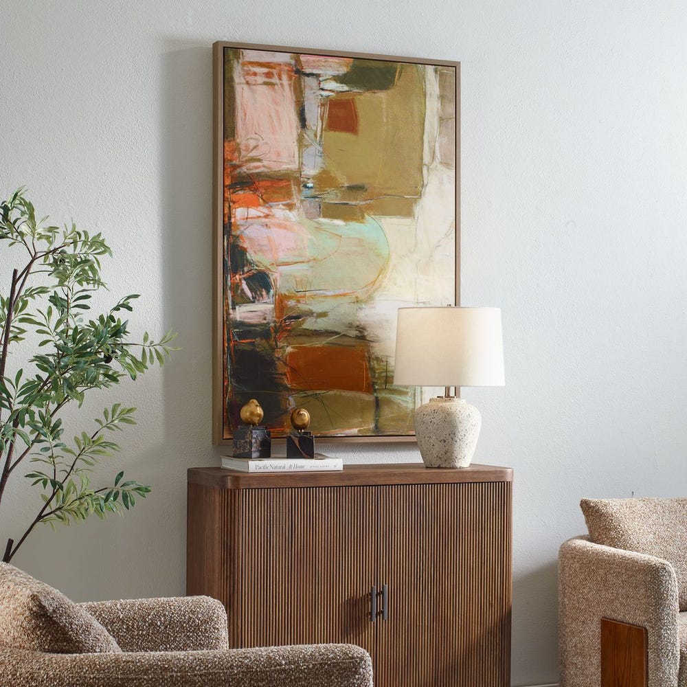 Uttermost Palace Walls Framed Abstract Art