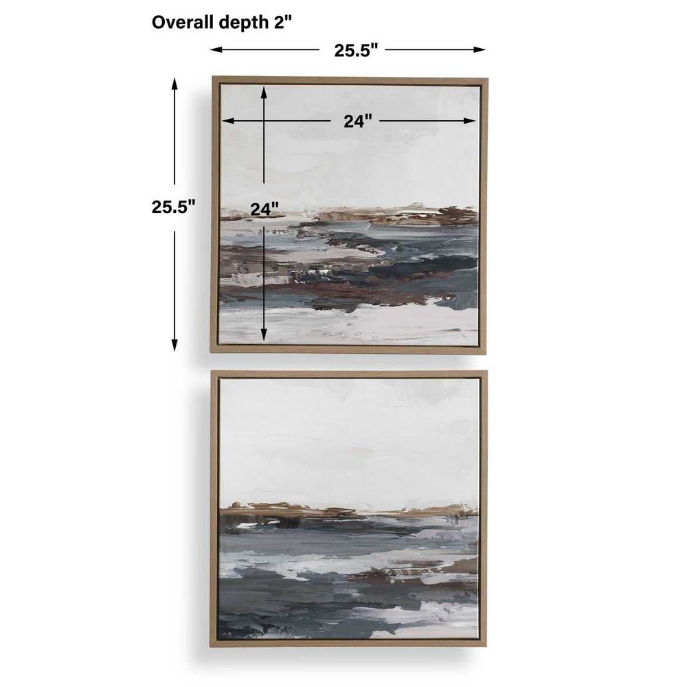 Uttermost Bring Me In Framed Landscape Painting - Set of 2
