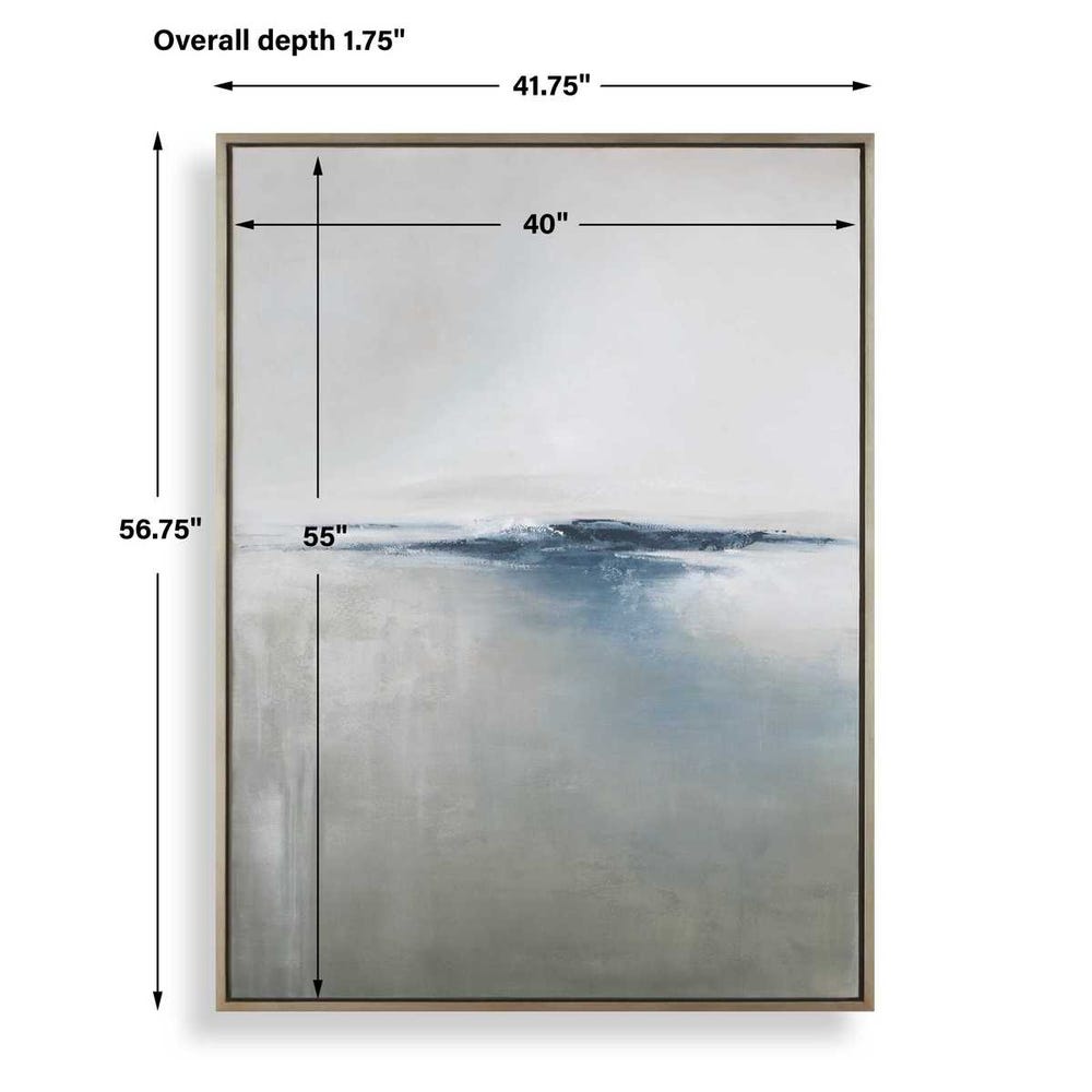 Uttermost Above The Waterline Abstract Painting