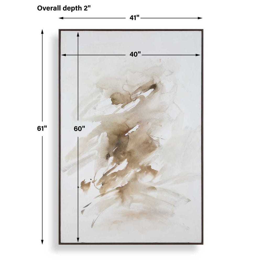 Uttermost Still Moving Abstract Painting