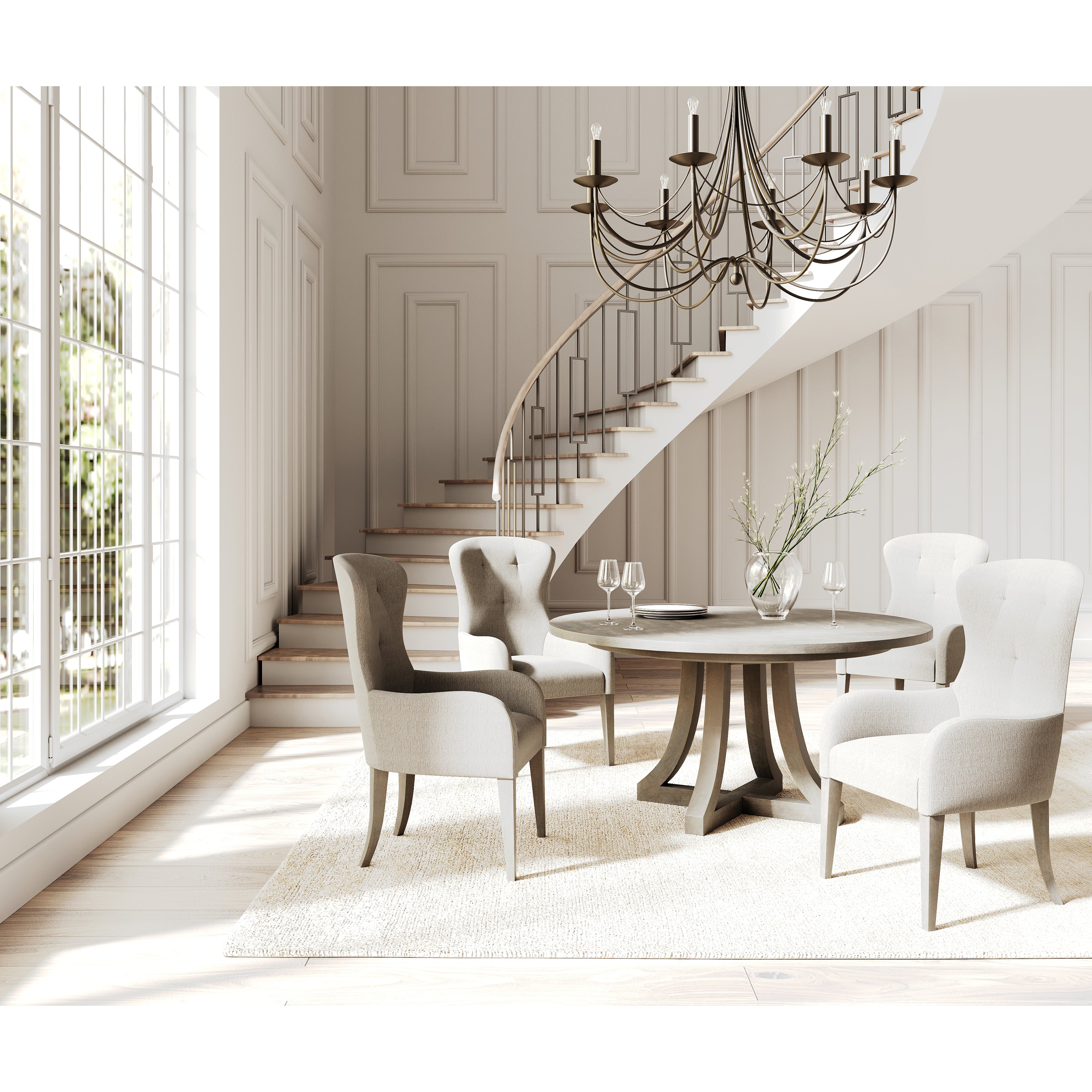 Cornelia Tufted Arm Chair by Bernhardt