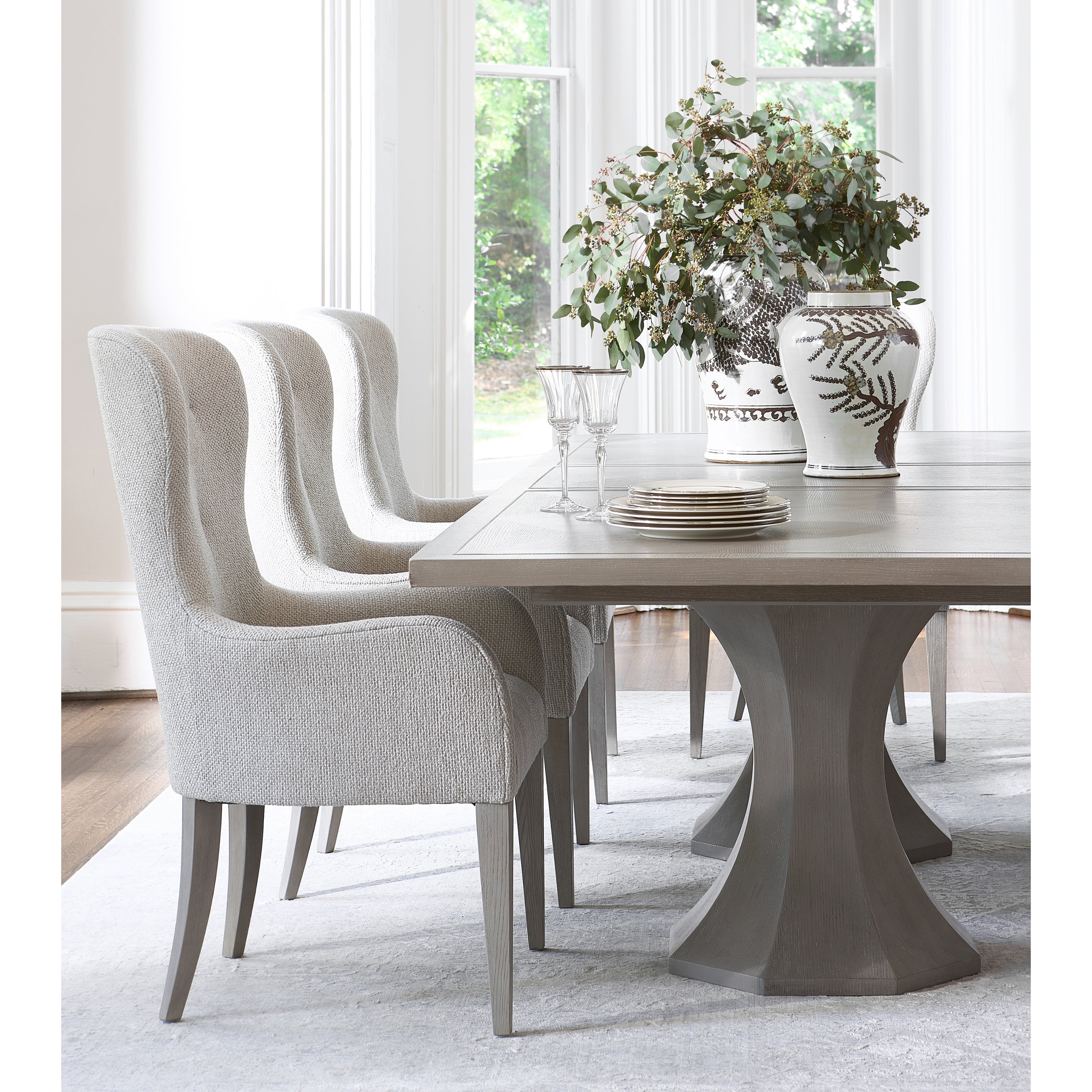 Cornelia Tufted Arm Chair by Bernhardt