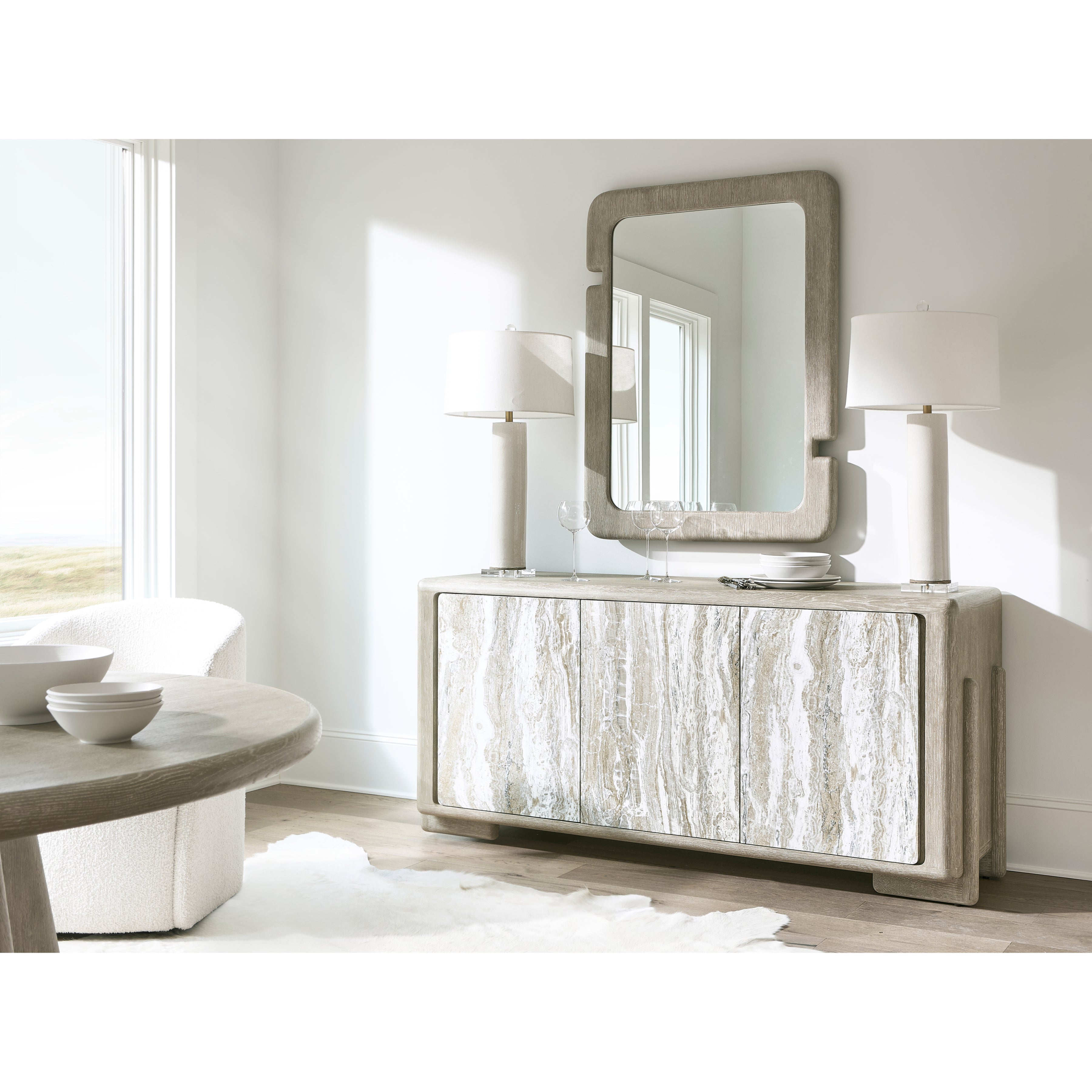 Arcadia Mirror by Bernhardt