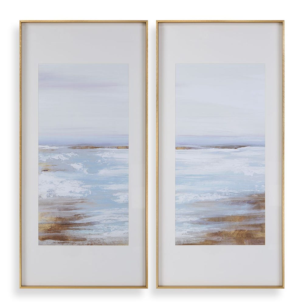 Uttermost Coastline Framed Prints - Set of 2