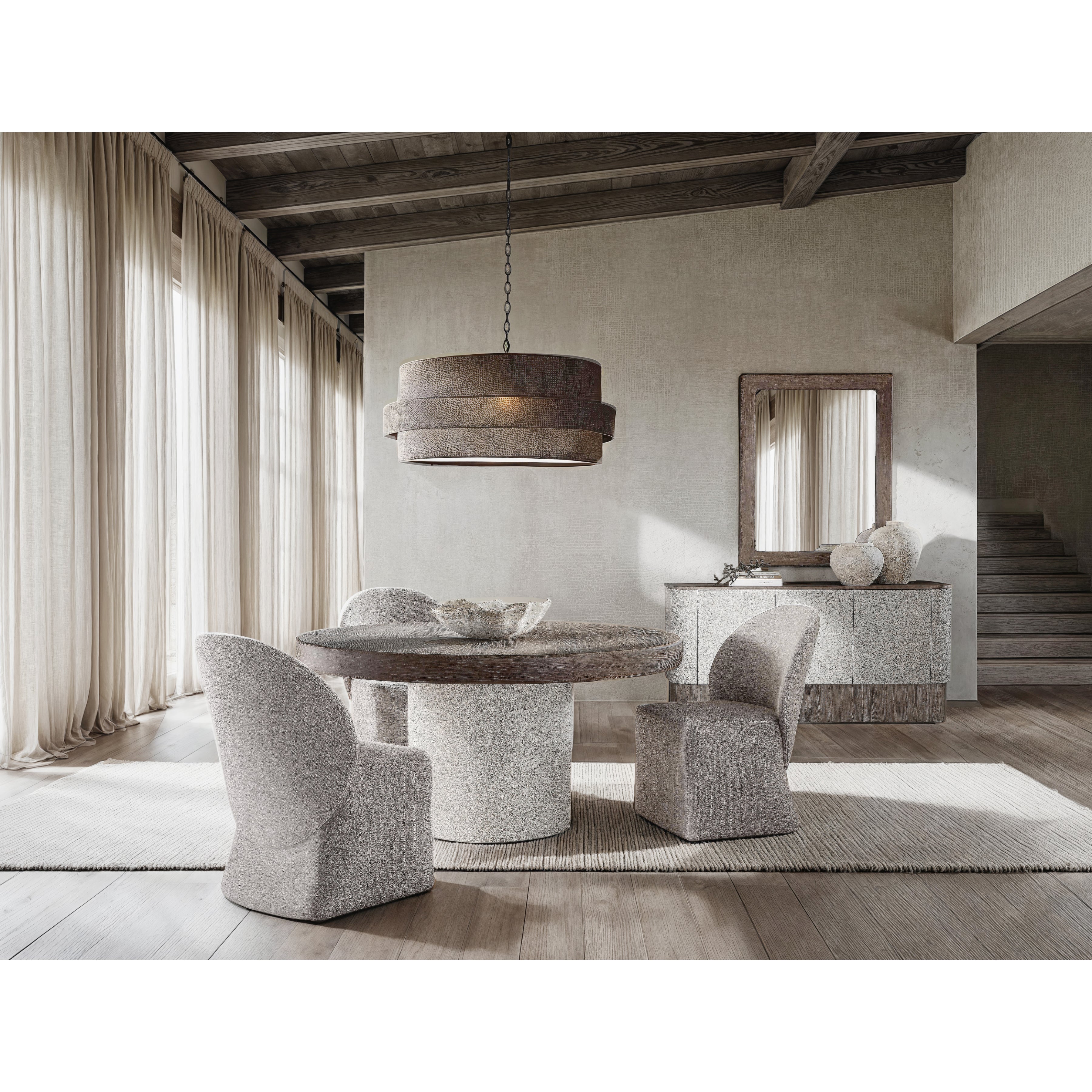 Monolith Upholstered Side Chair by Bernhardt