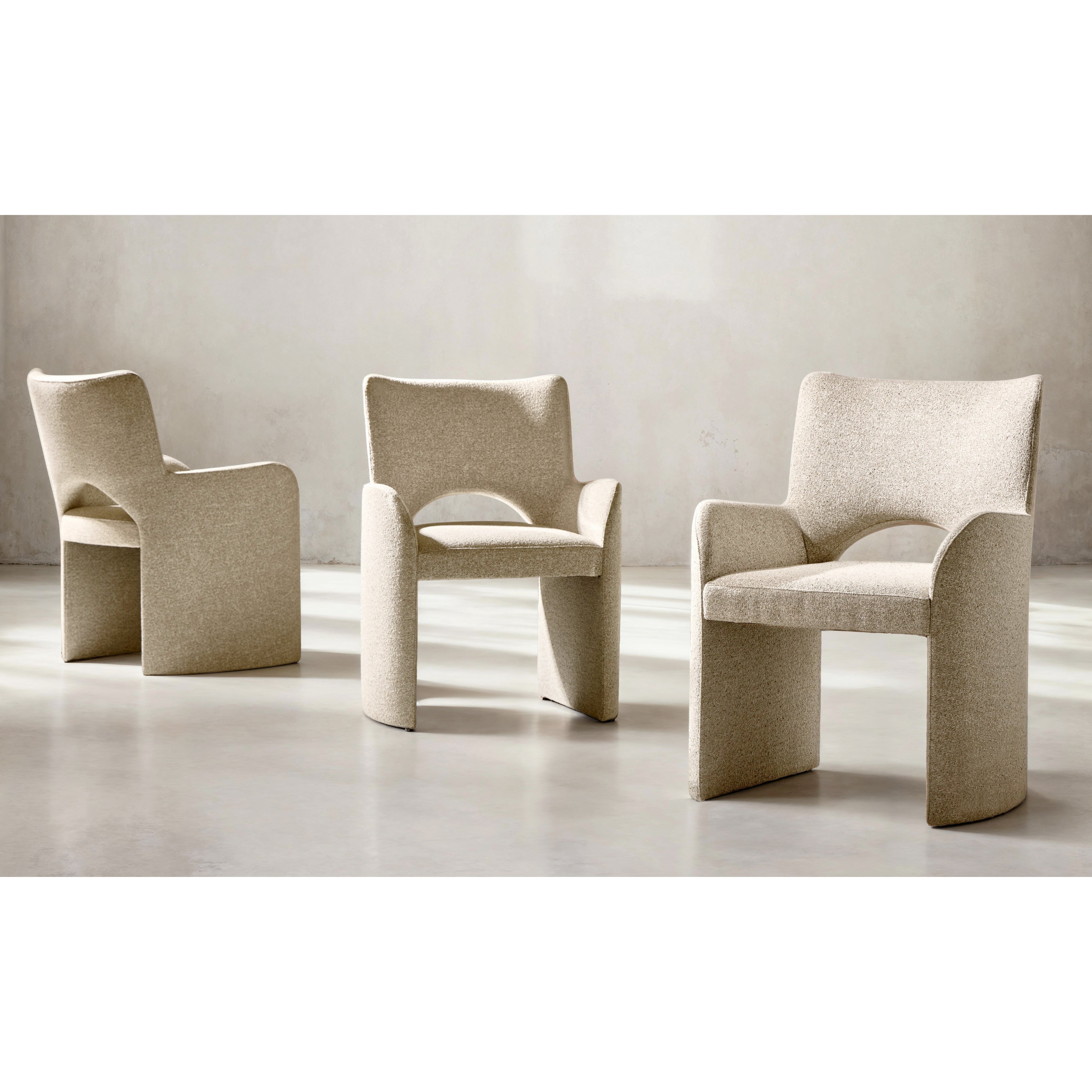 Loggia Shelter Back Arm Chair by Bernhardt