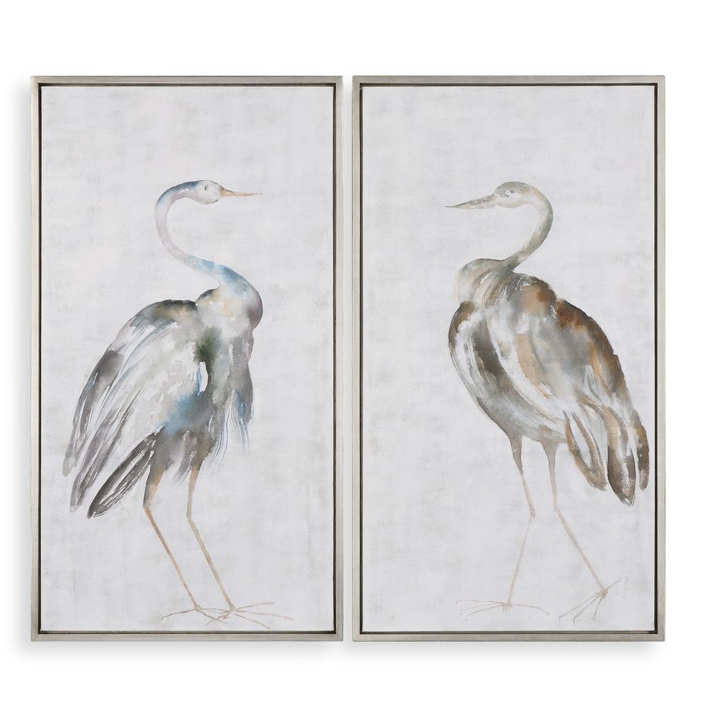 Uttermost Summer Birds Framed Art - Set of 2