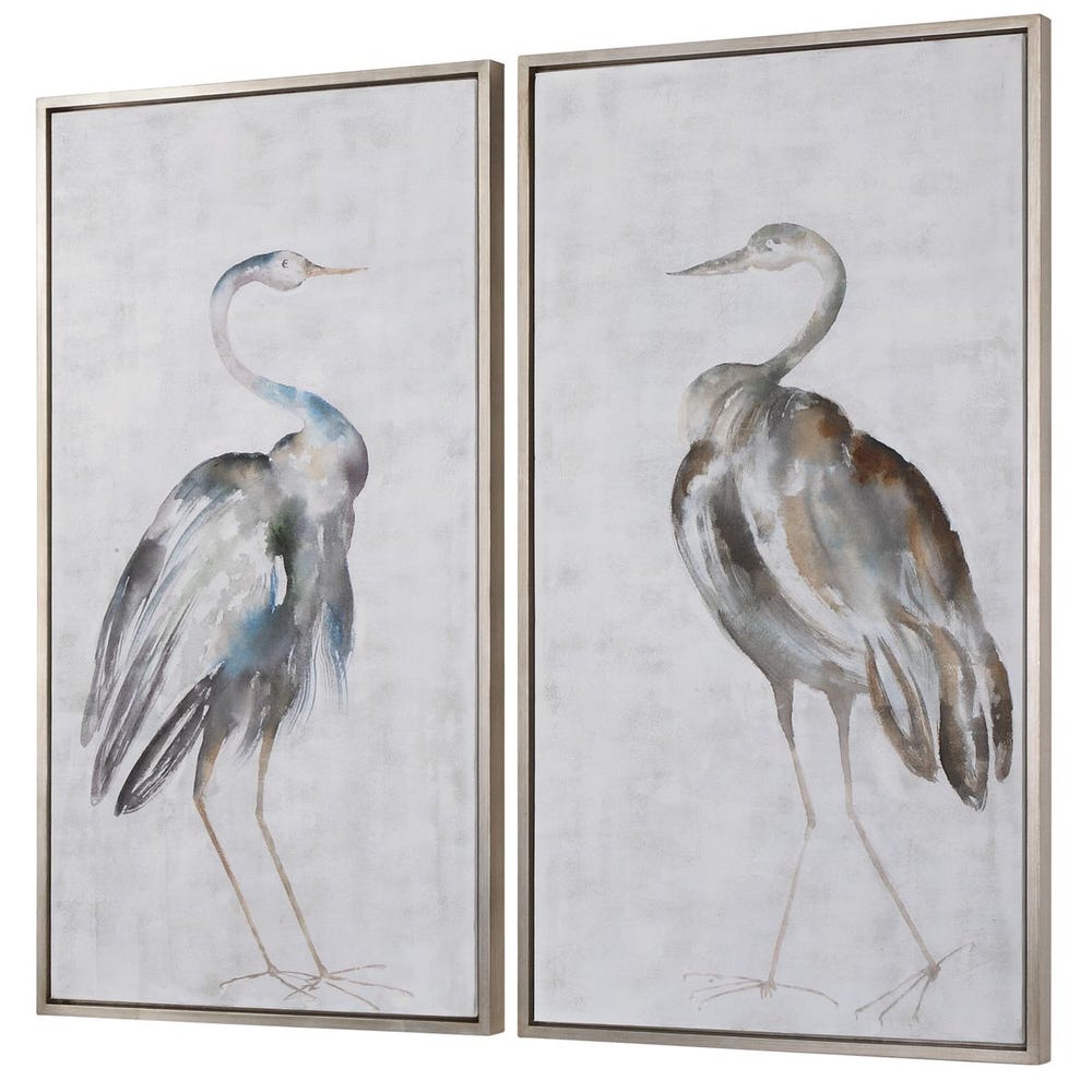 Uttermost Summer Birds Framed Art - Set of 2