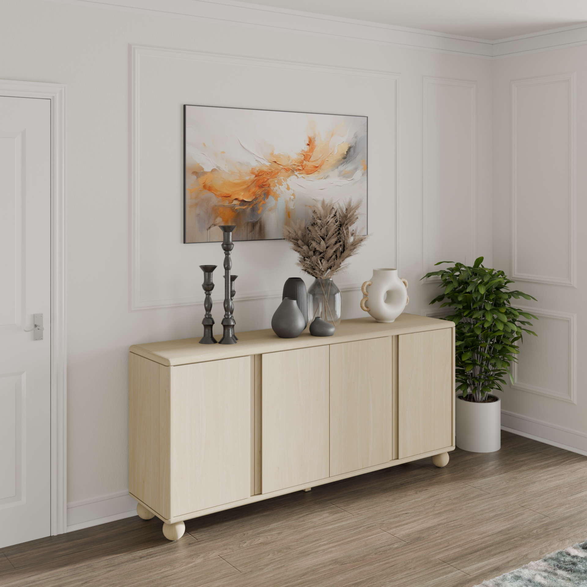 Harlyn 4 Doors Buffet/Sideboard