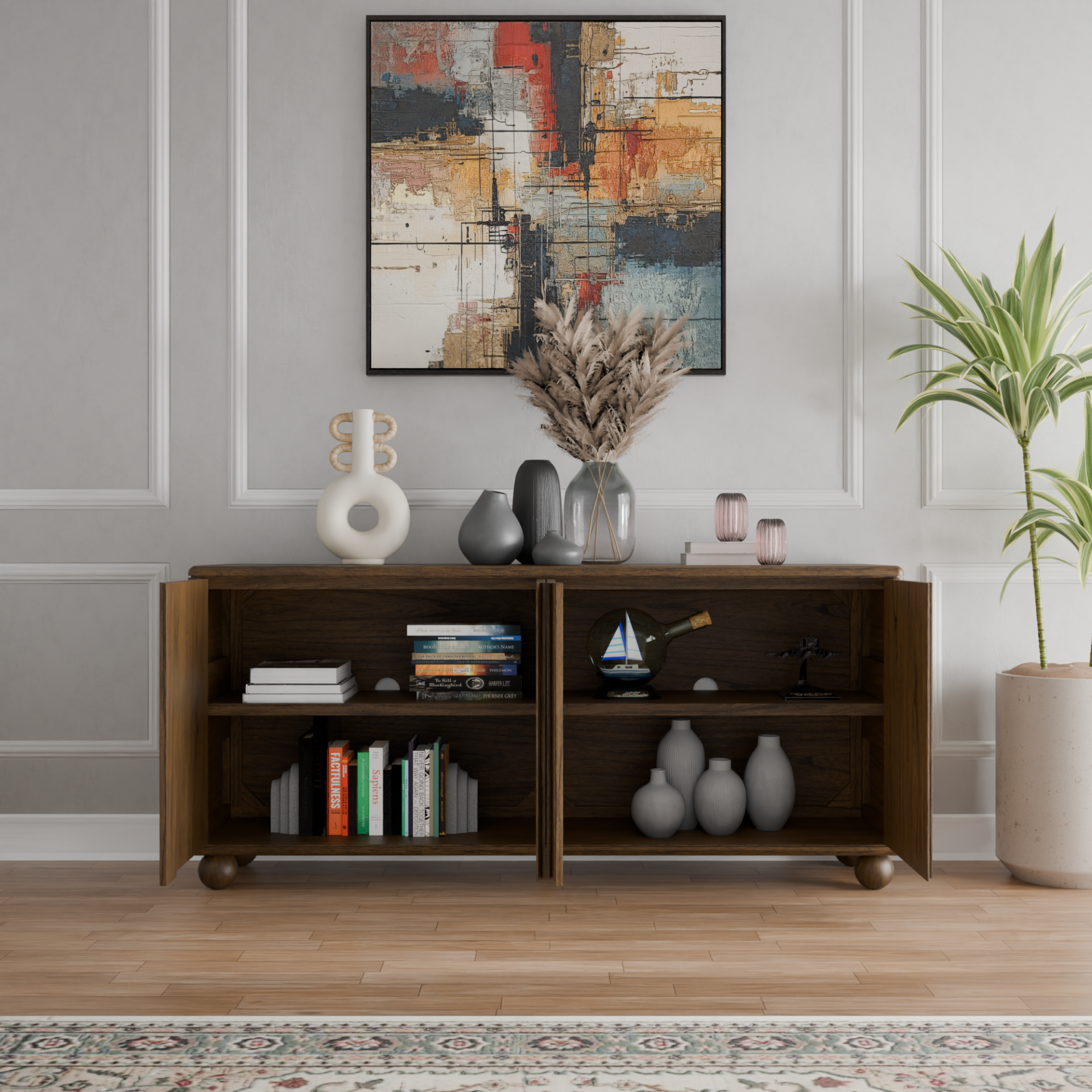 Harlyn 4 Doors Buffet/Sideboard