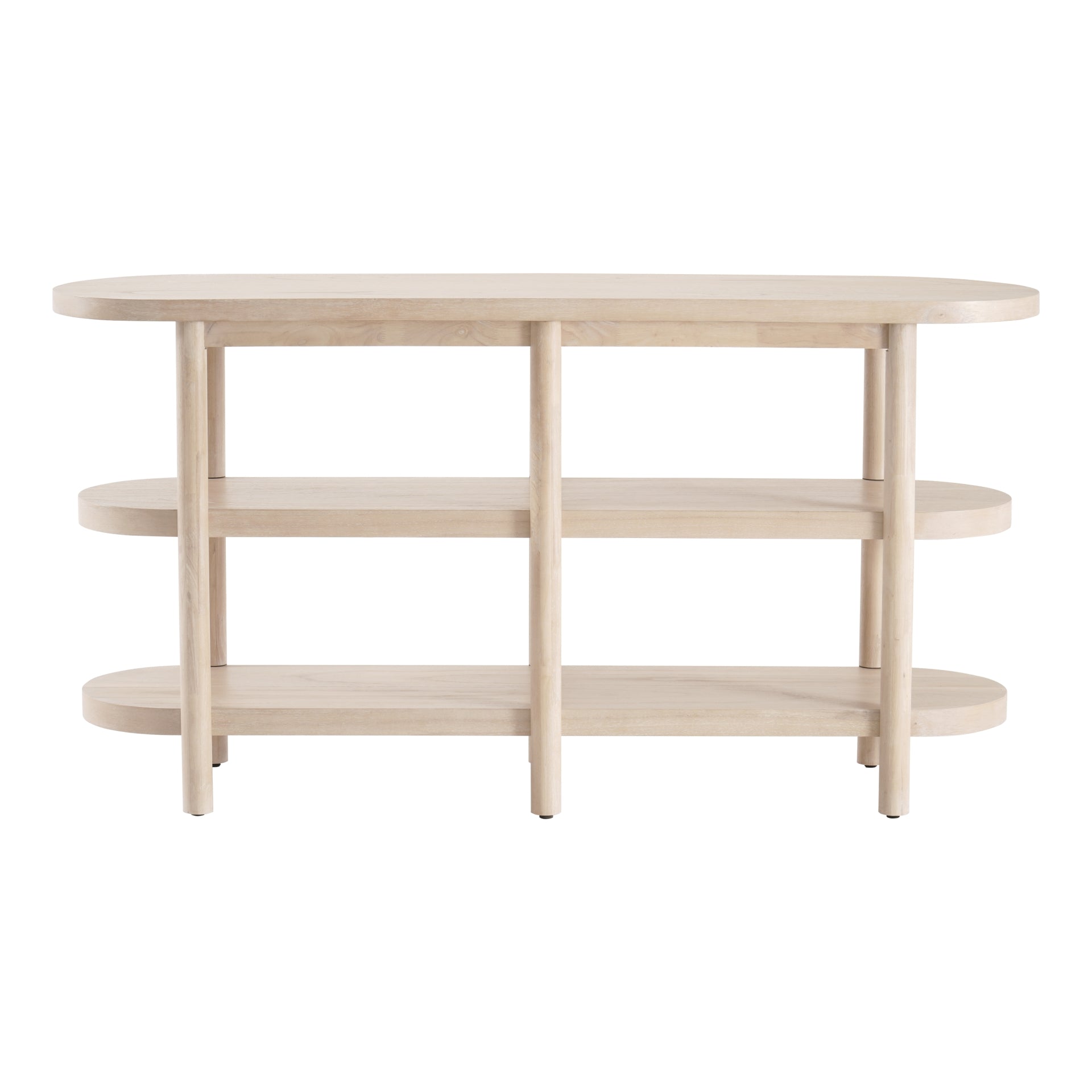 Lester Console Table with Shelves