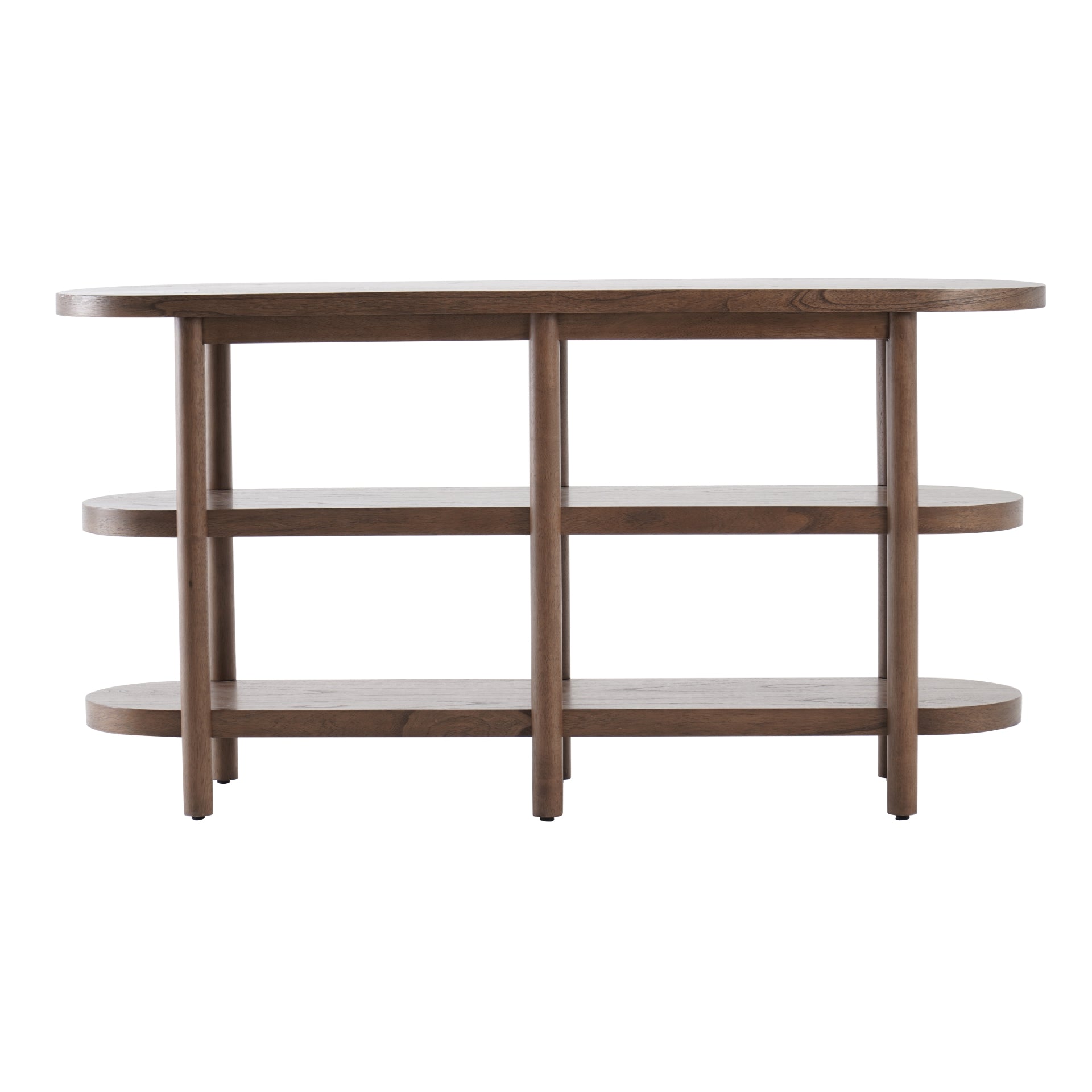 Lester Console Table with Shelves