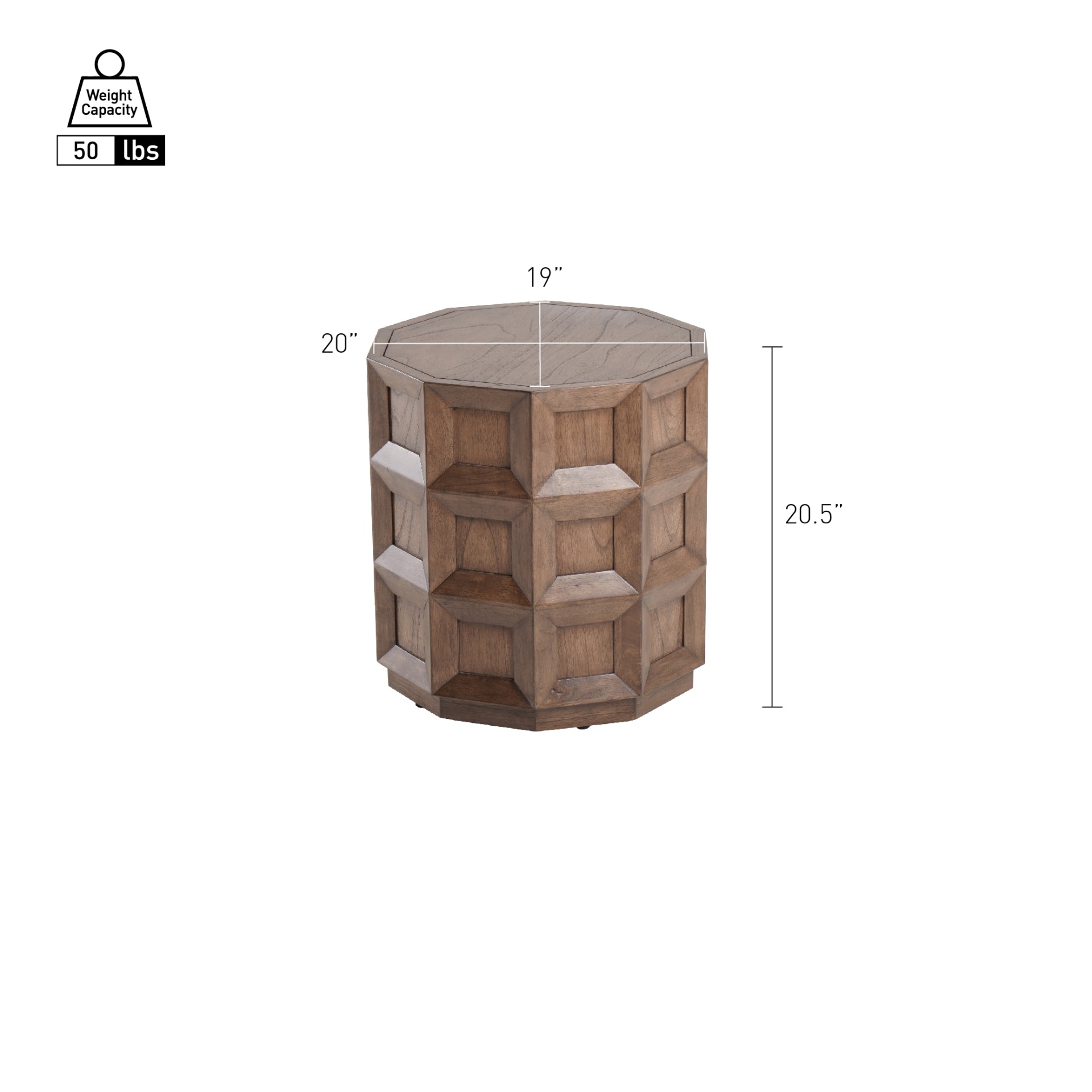 Finnan Side/End Table