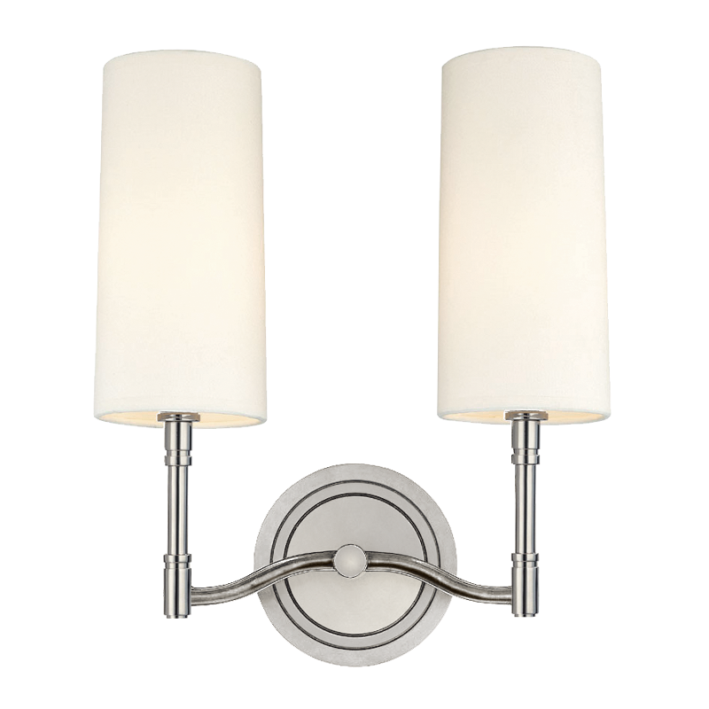 Dillon 2-Light Wall Sconce Sconces Hudson Valley Lighting Polished Nickel , Black Friday Sale Hudson Valley Lighting Furniture Sale, Old Bones Co, Mid Century Furniture Sale, Four Hands Furniture, Black Friday Sale Dillon 2-Light Wall Sconce,Gus Sale, Perigold Dillon 2-Light Wall Sconce Sconces Black Friday Sale , Perigold Sale Dillon 2-Light Wall Sconce,Dillon 2-Light Wall Sconce Lulu and Georgia, Burke Decor Sale Dillon 2-Light Wall Sconce, www.oldbonesco.com